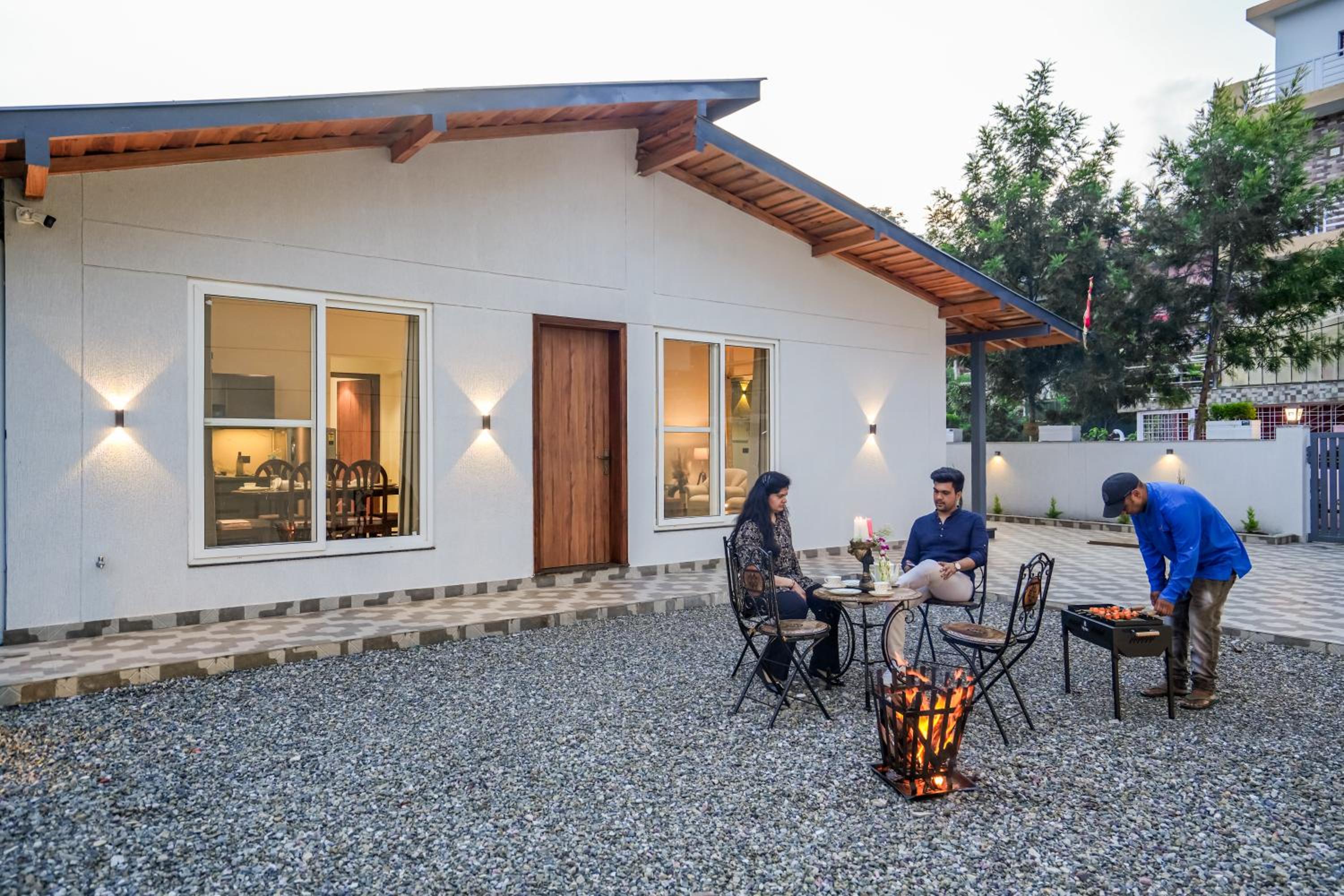 SaffronStays Bourbon - 2BR luxury villa with garden, BBQ, bonfire & valley views near Naukuchiatal & Bhimtal Lake