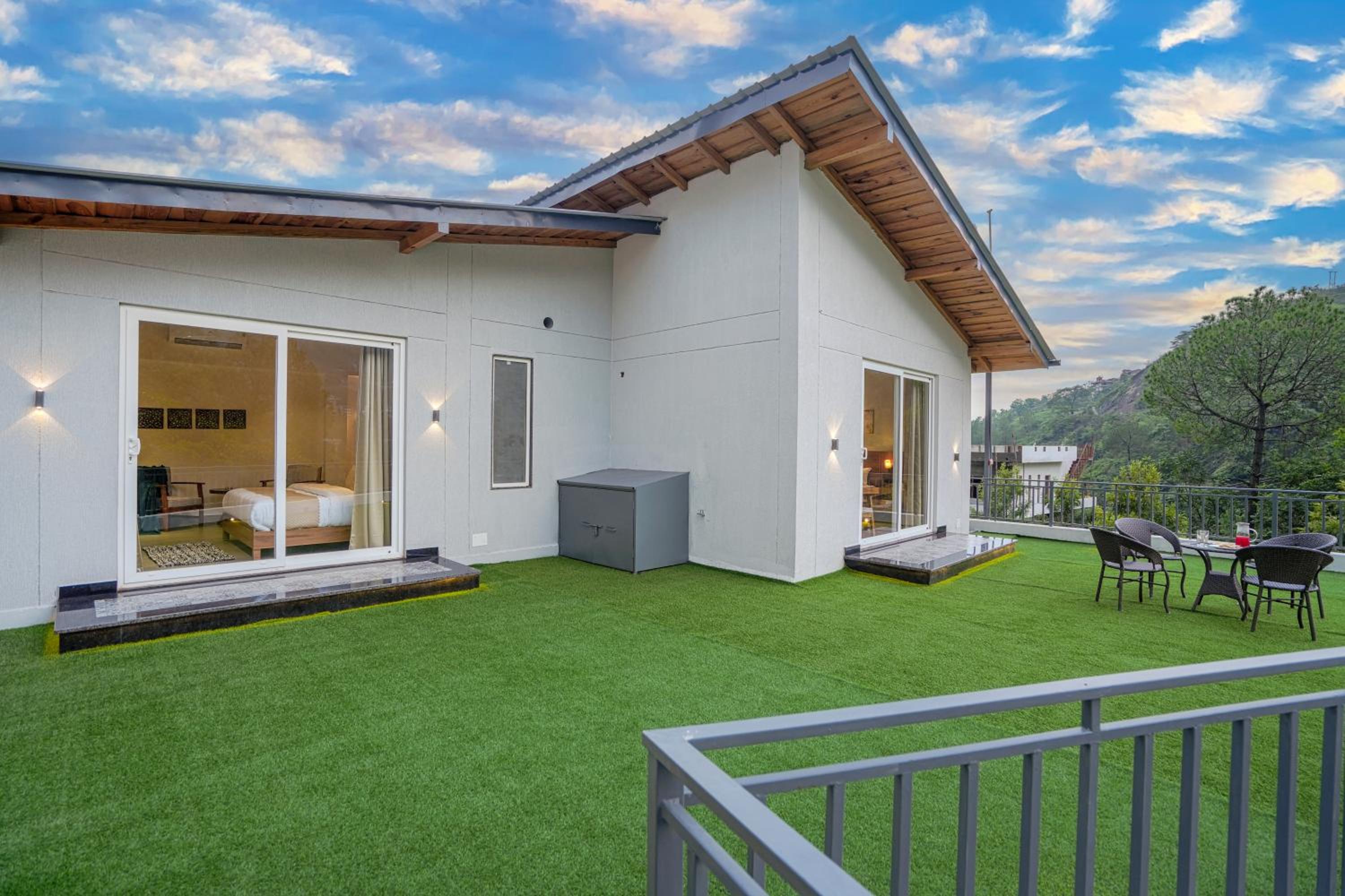 SaffronStays Bourbon - 2BR luxury villa with garden, BBQ, bonfire & valley views near Naukuchiatal & Bhimtal Lake