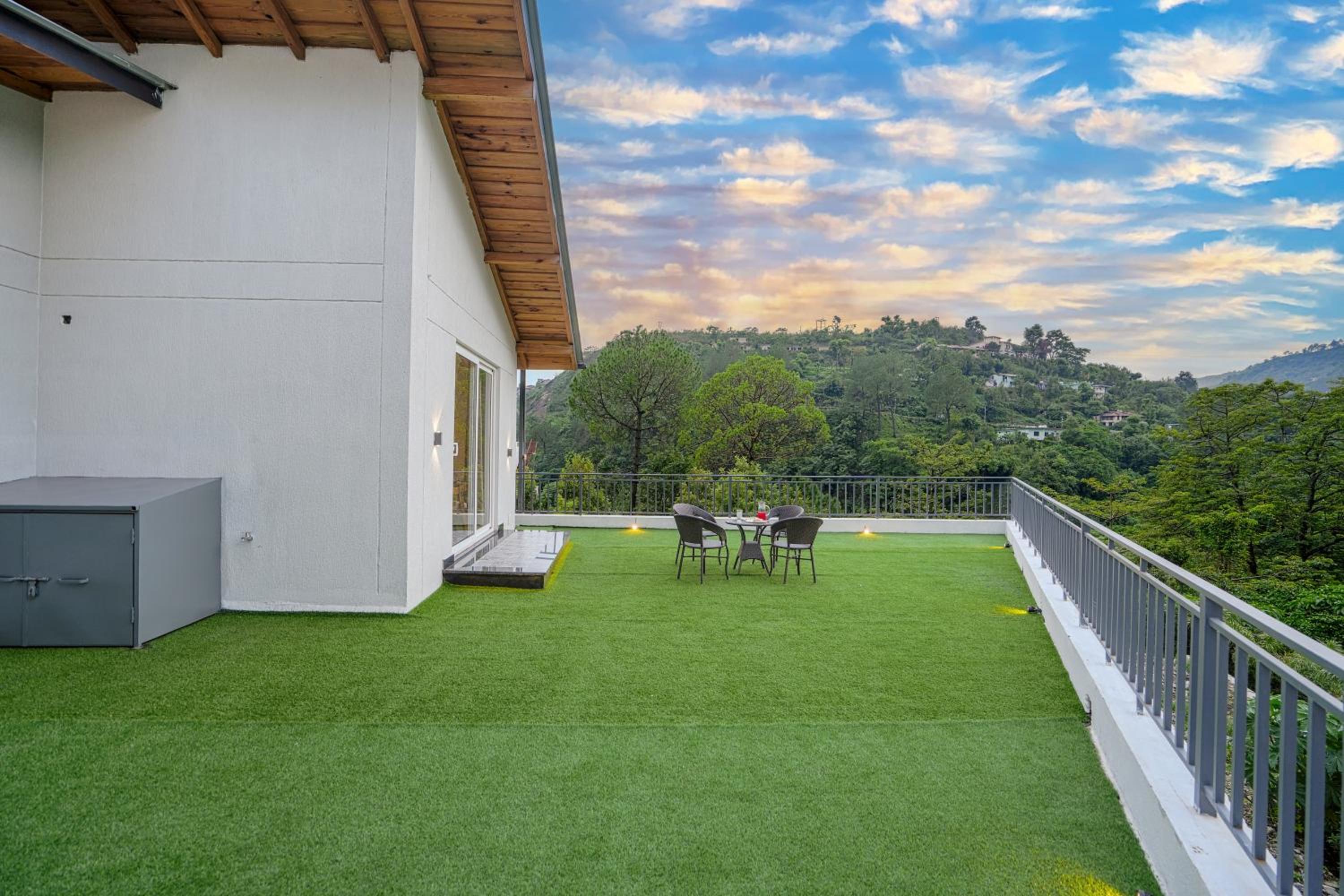 SaffronStays Bourbon - 2BR luxury villa with garden, BBQ, bonfire & valley views near Naukuchiatal & Bhimtal Lake