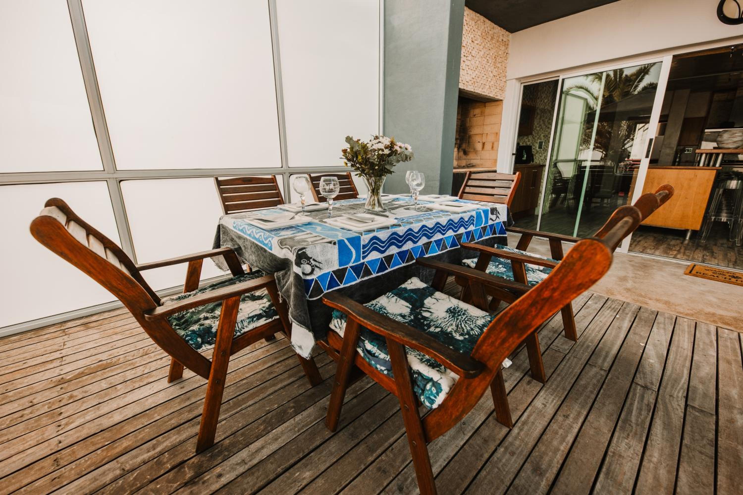 Family beachfront retreat view 4