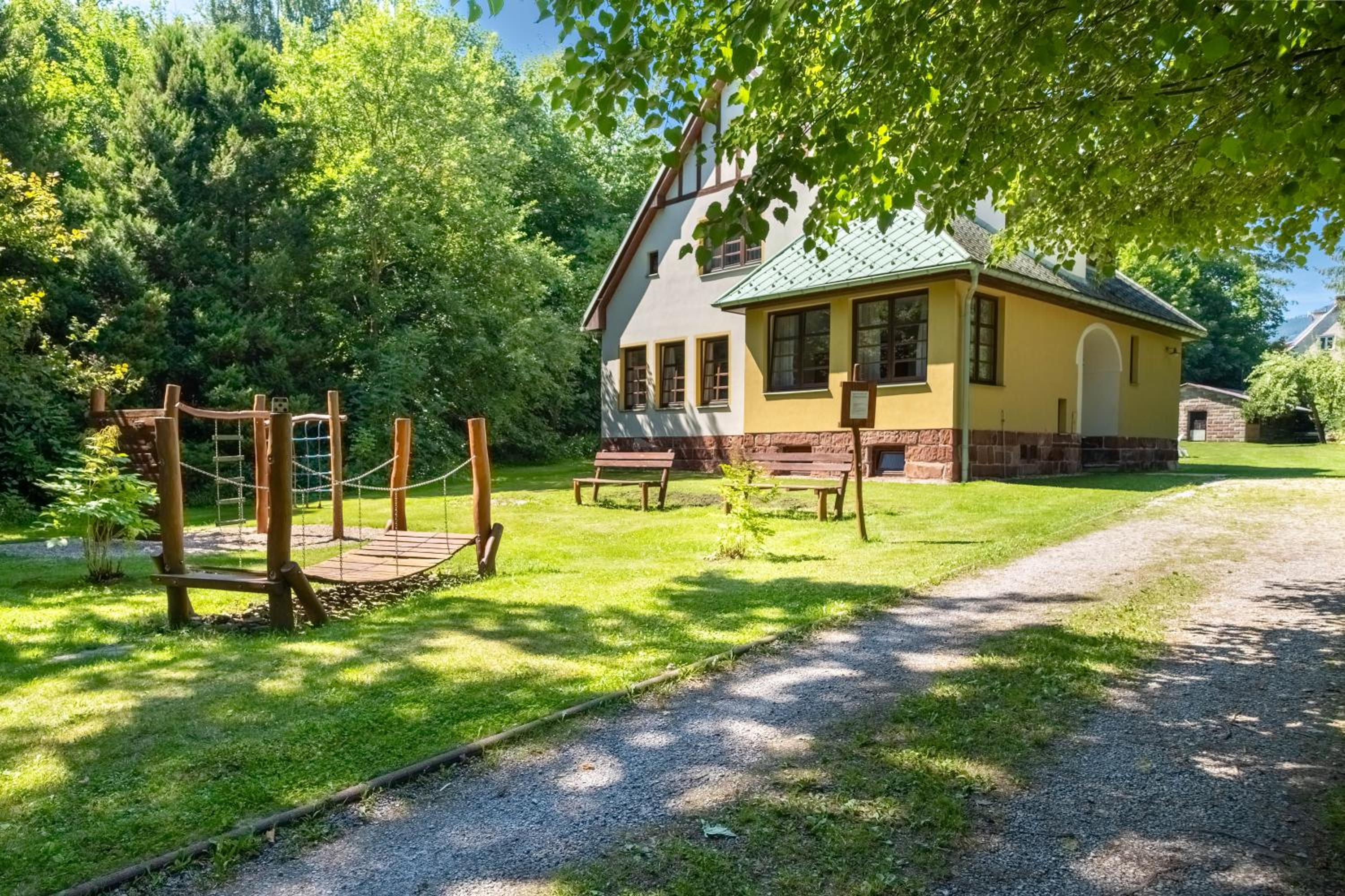 Villa with pool, sauna, pergola, park, and playground