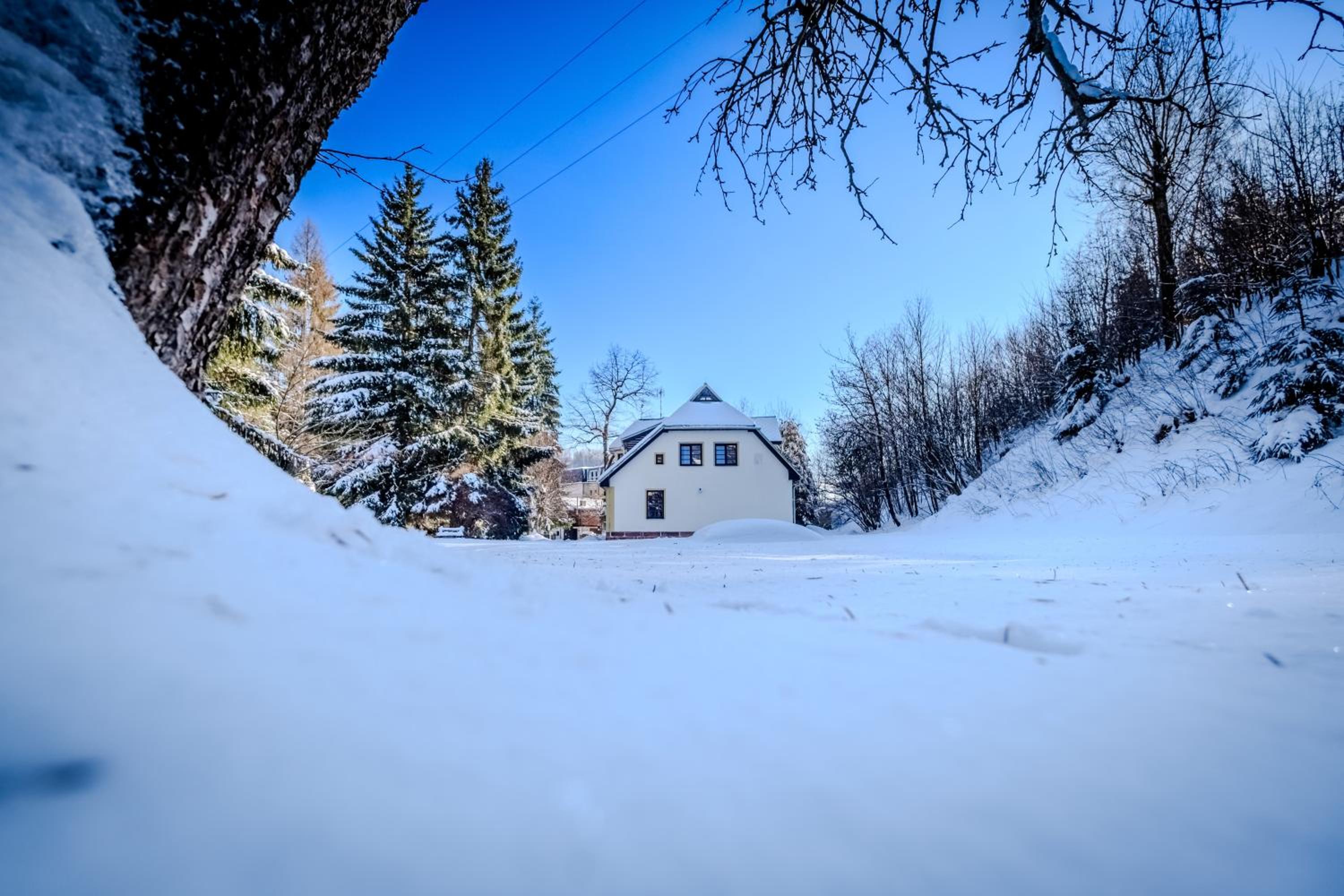 Villa with pool, sauna, pergola, park, and playground