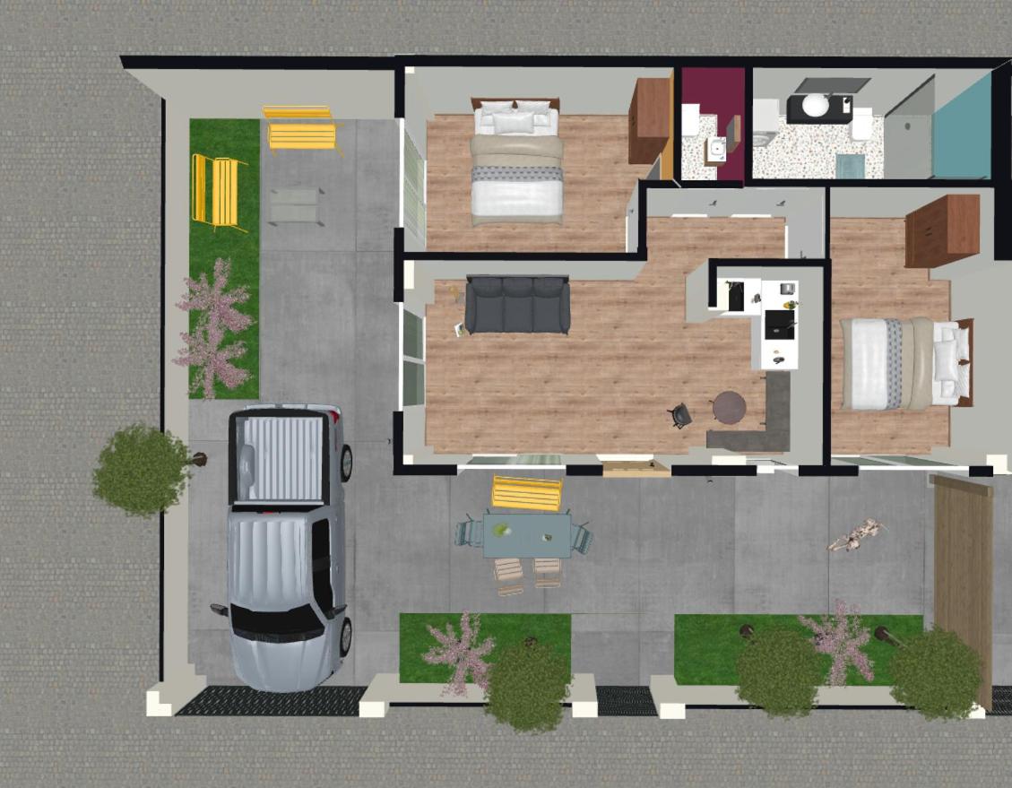 Modern Seaside Retreat with Private Patio and Parking - Blue Zone Homes view 4