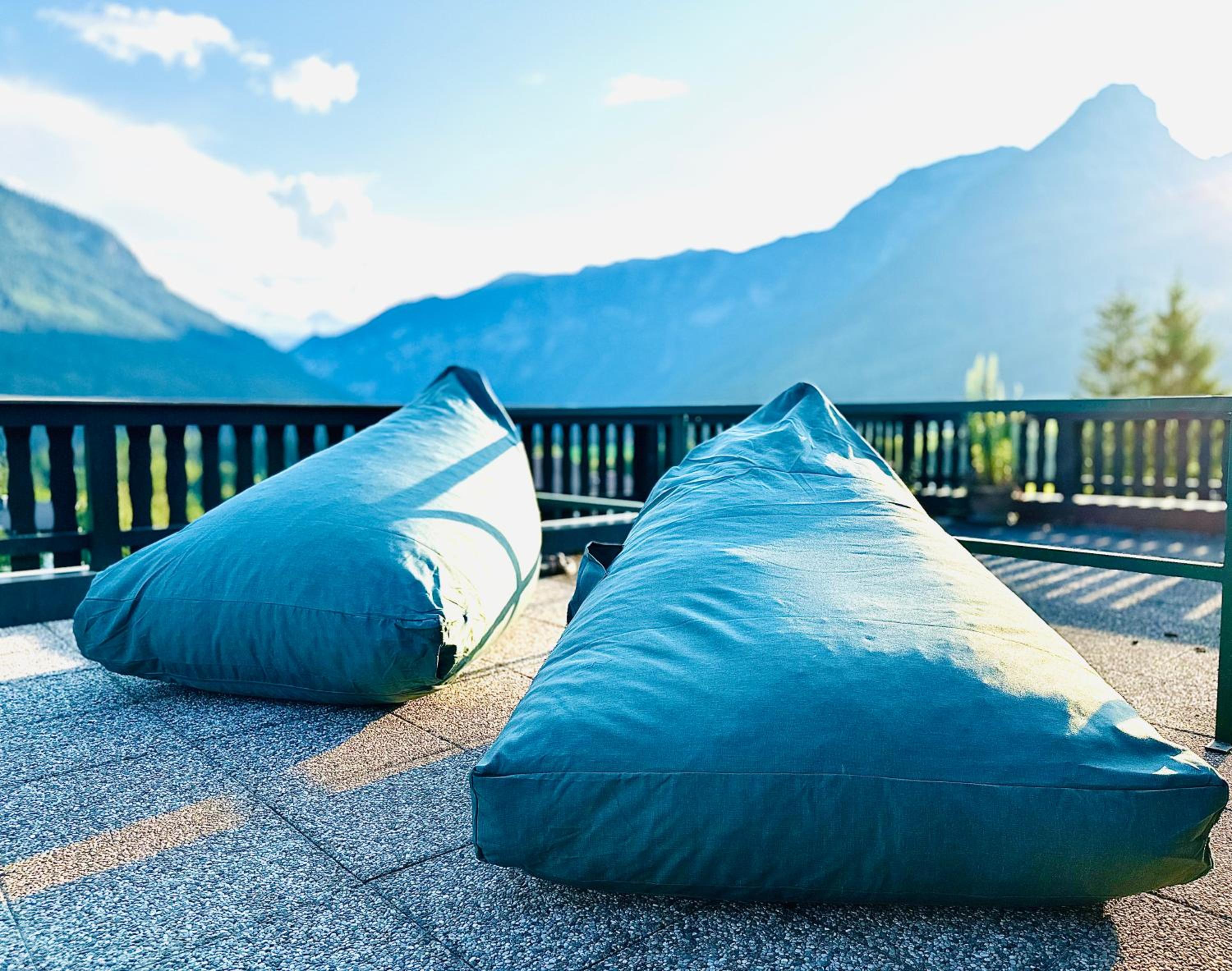 Das Alpenzeit Appartement mit Just Private Terrasse