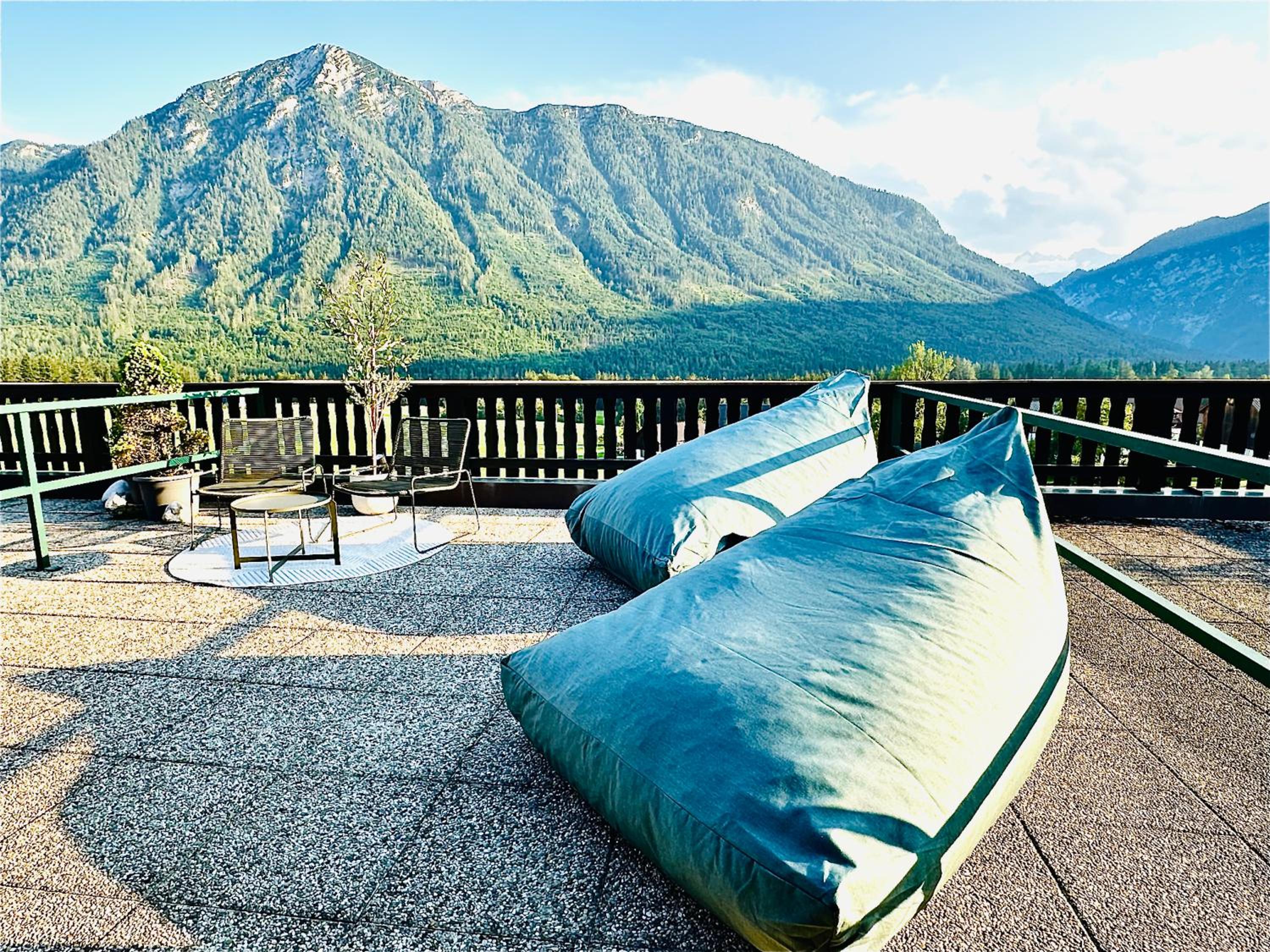 Das Alpenzeit Appartement mit Just Private Terrasse