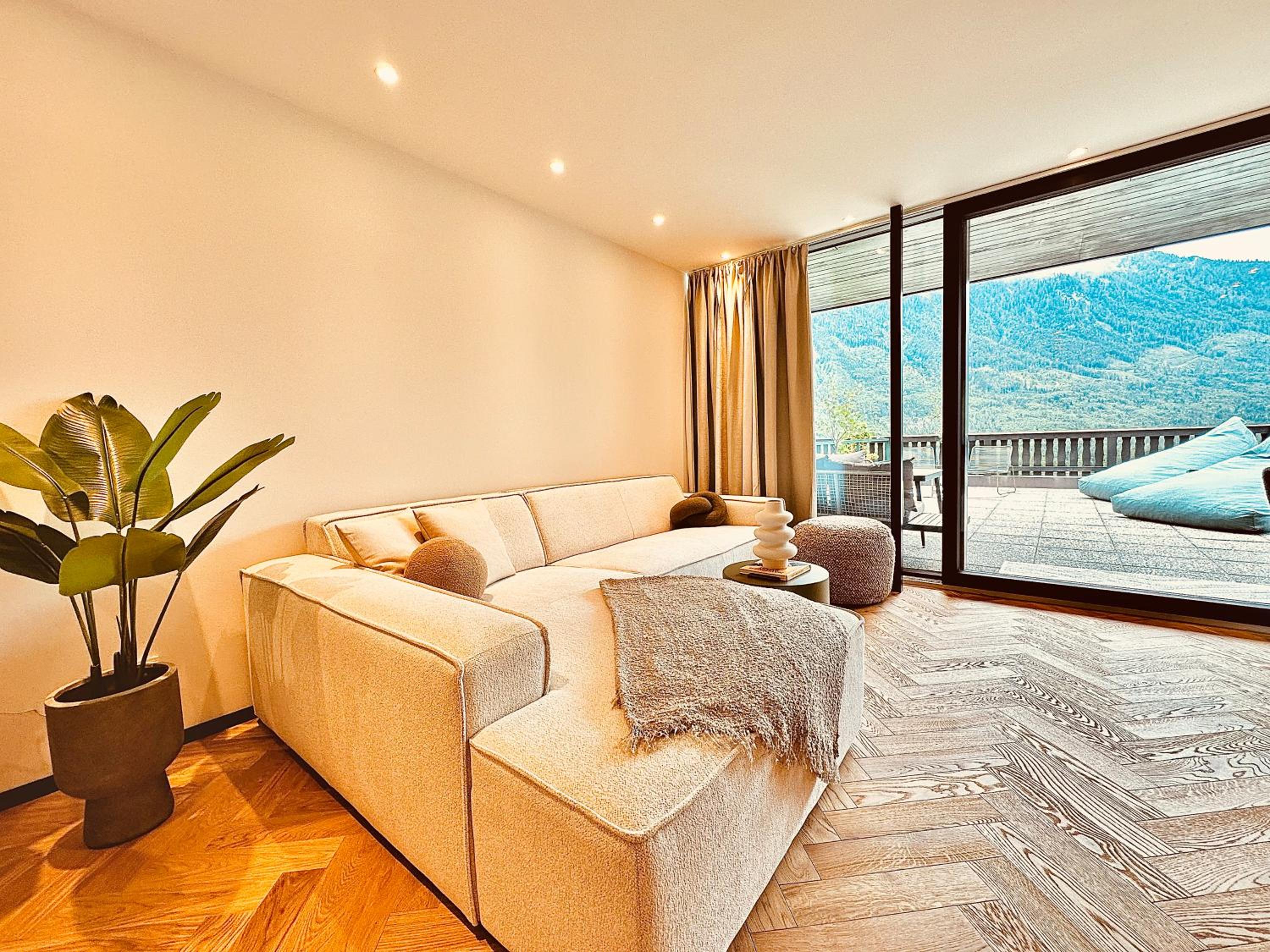 Das Alpenzeit Appartement mit Just Private Terrasse