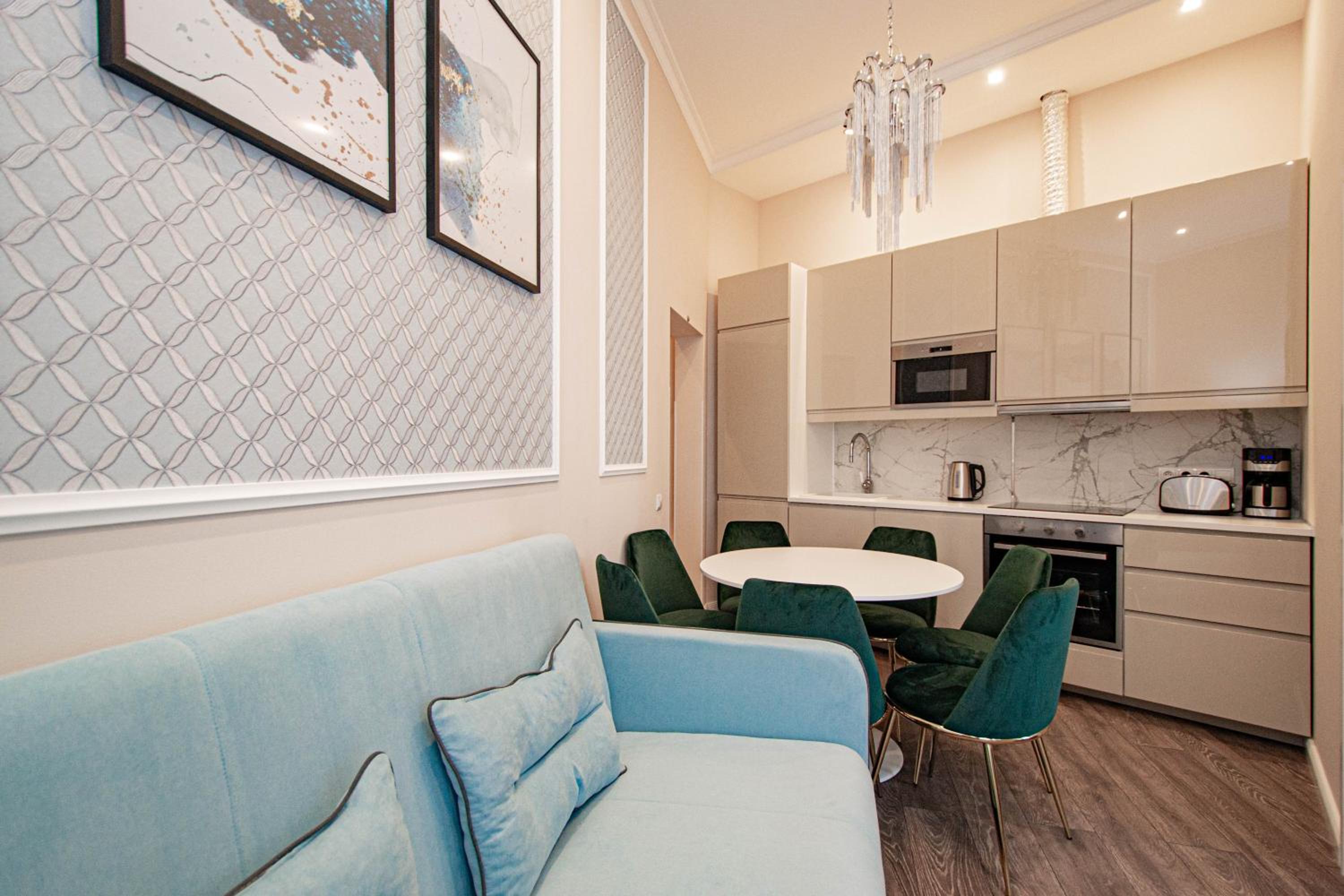 3BDR Elegance Deco Downtown Flat