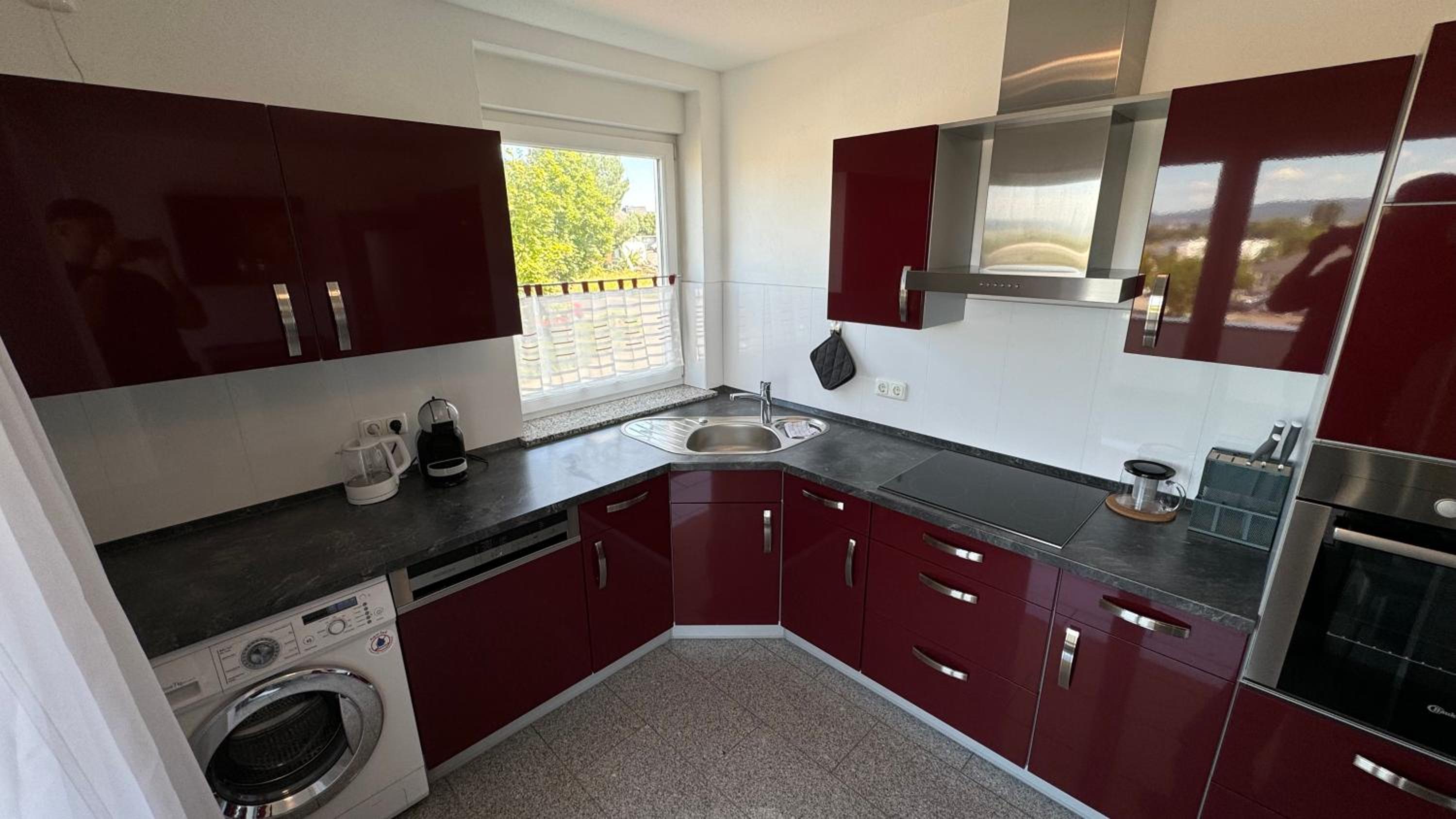 Moderne Wohnung für bis zu 8 Personen mit großem Balkon