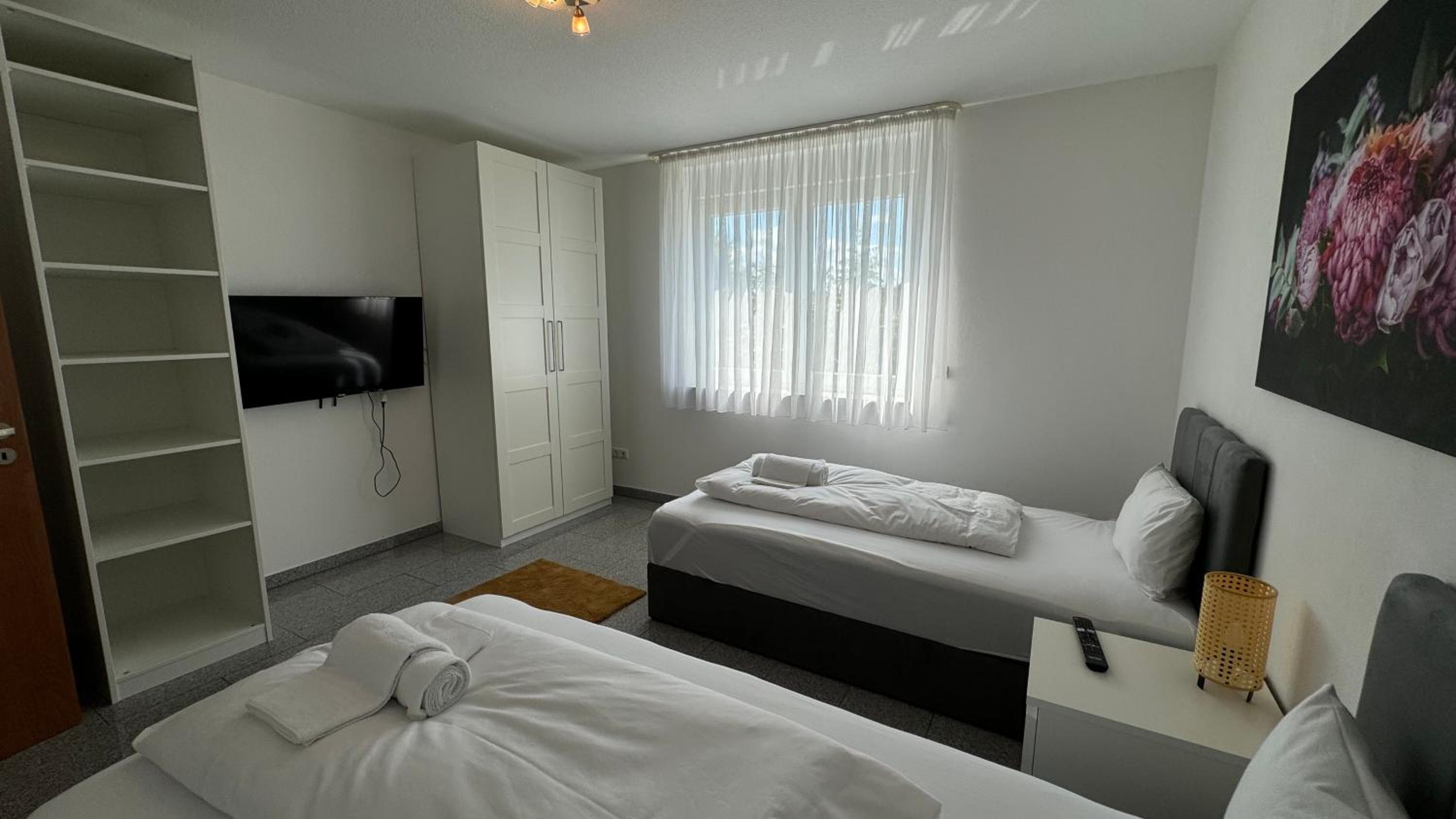 Moderne Wohnung für bis zu 8 Personen mit großem Balkon