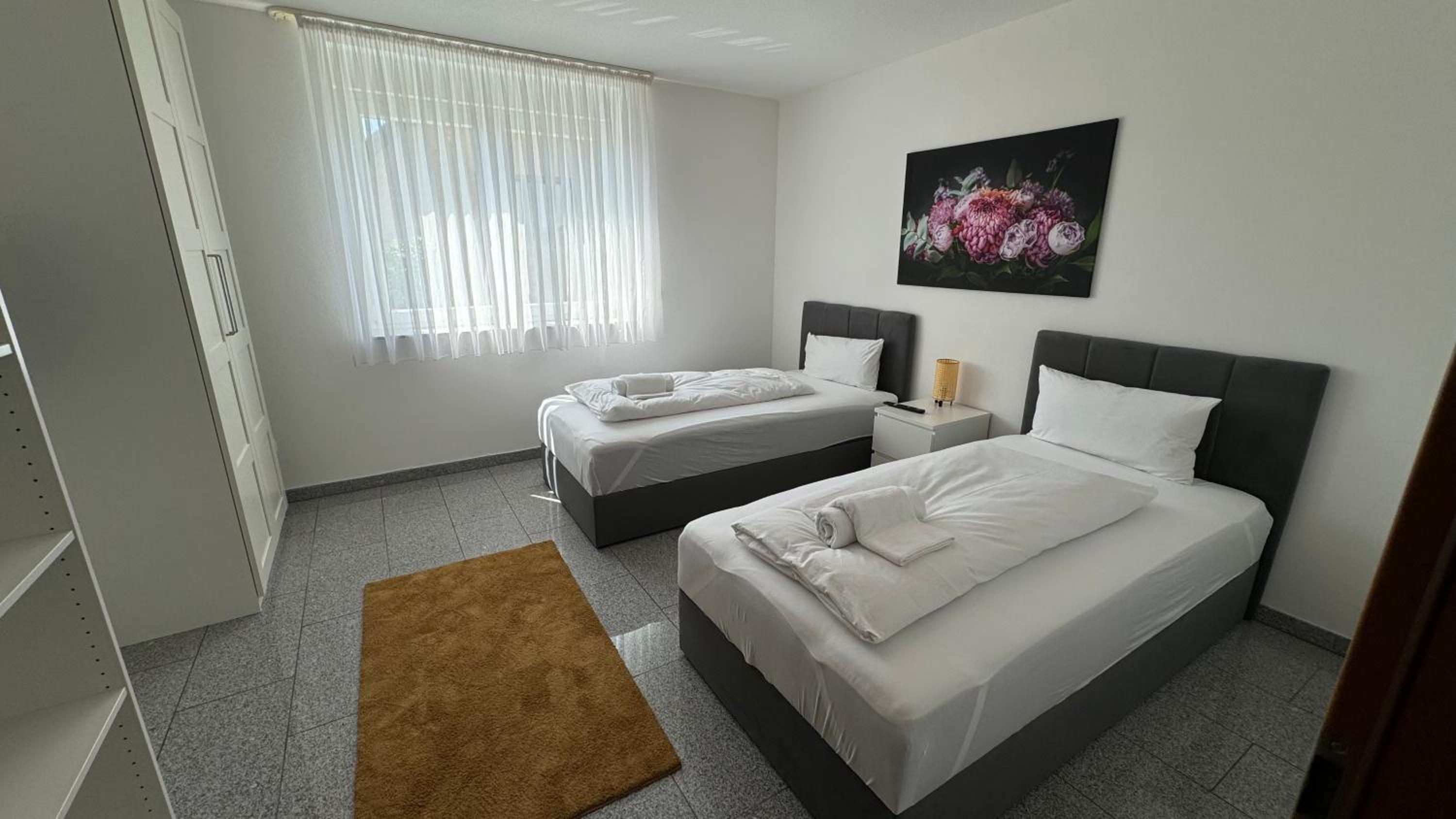 Moderne Wohnung für bis zu 8 Personen mit großem Balkon