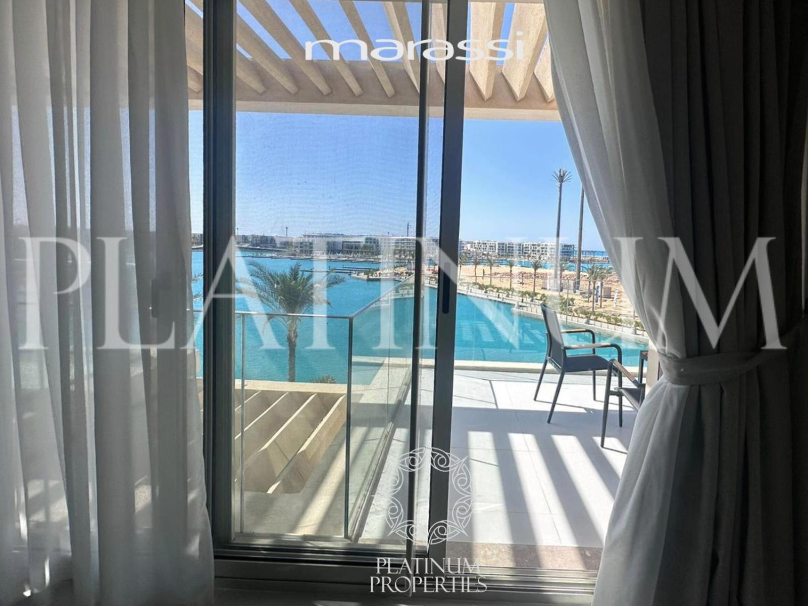Cozy Sea View 3 Bedrooms in Marassi plus Nannys room view 3