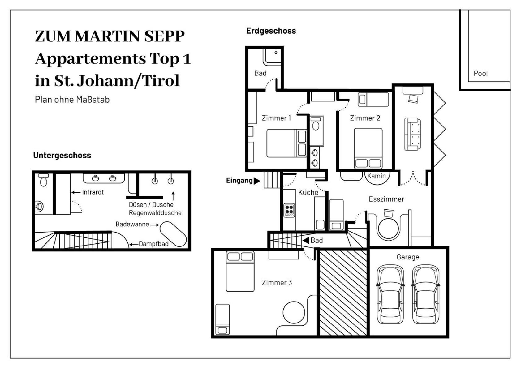 ZUM MARTIN SEPP Appartements im Martinshof