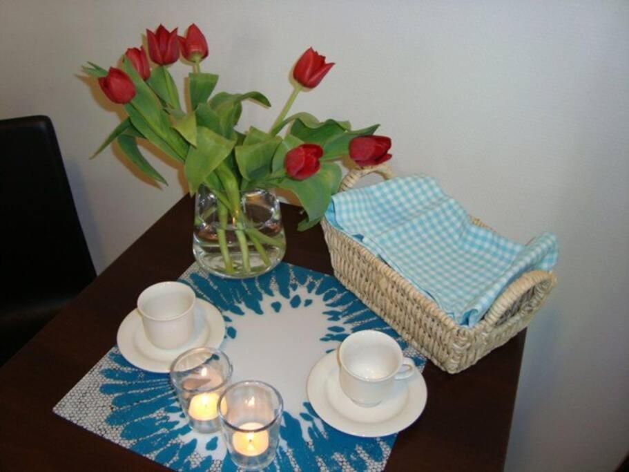 Modern 2 room apartment in the city centre
