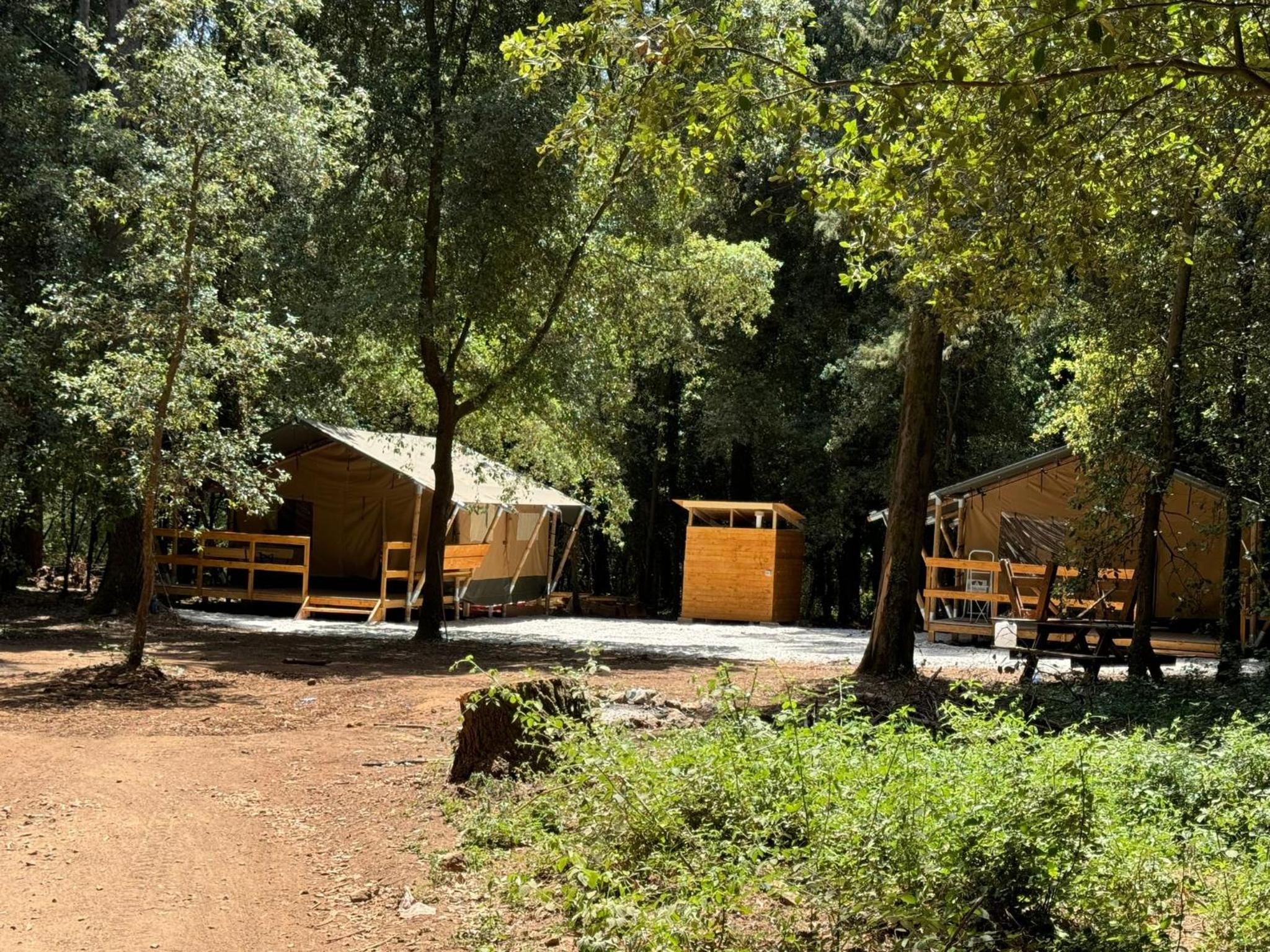 Glamping Eco Campus view 3