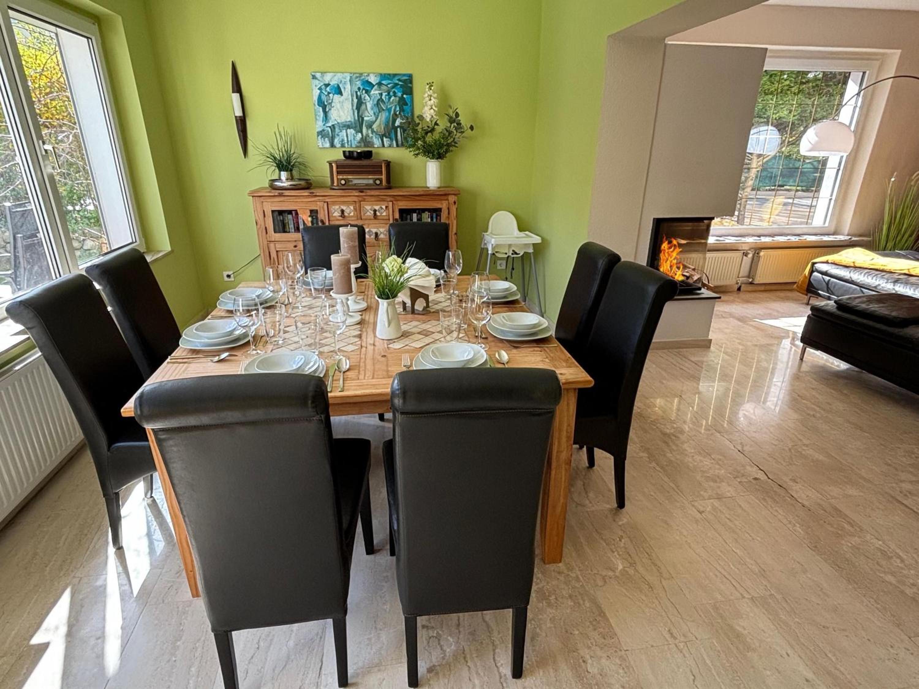 Ostseebad Göhren 8-Personen-Ferienhaus mit beh WPool