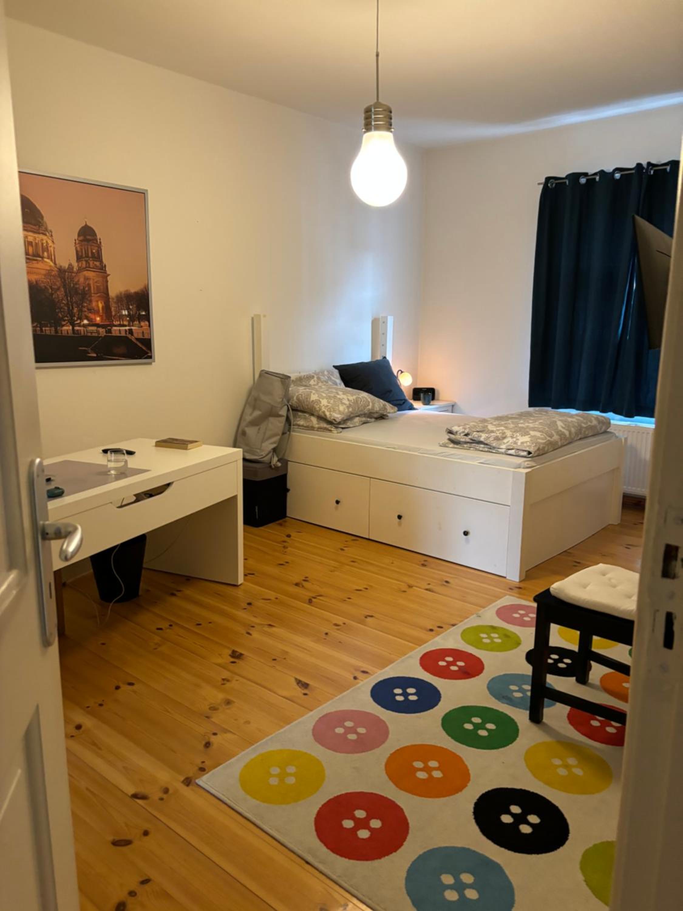 Furnished well equipped 2 room apartment in Wedding
