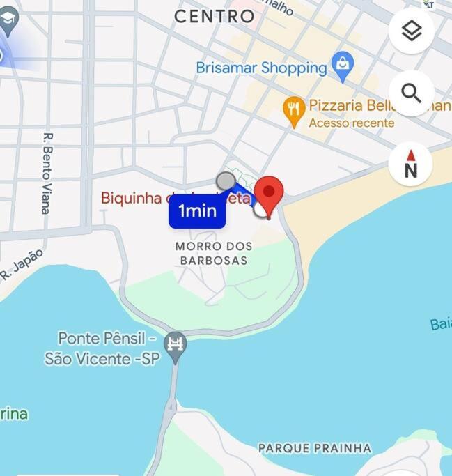 Apt praia Biquinha- Gonzaguinha