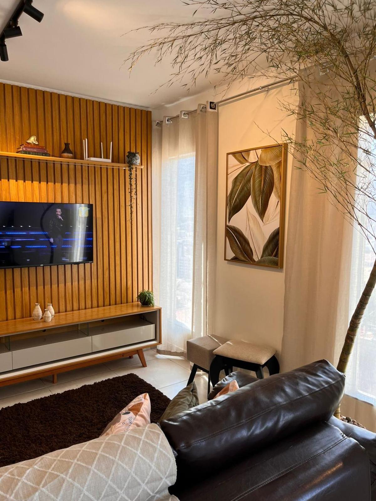 Flat Bambu - Centro - Vista Maravilhosa com Garagem e Elevador