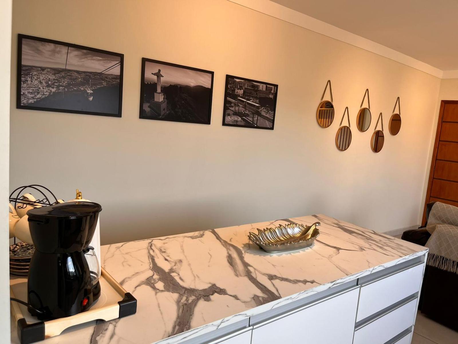 Flat Bambu - Centro - Vista Maravilhosa com Garagem e Elevador