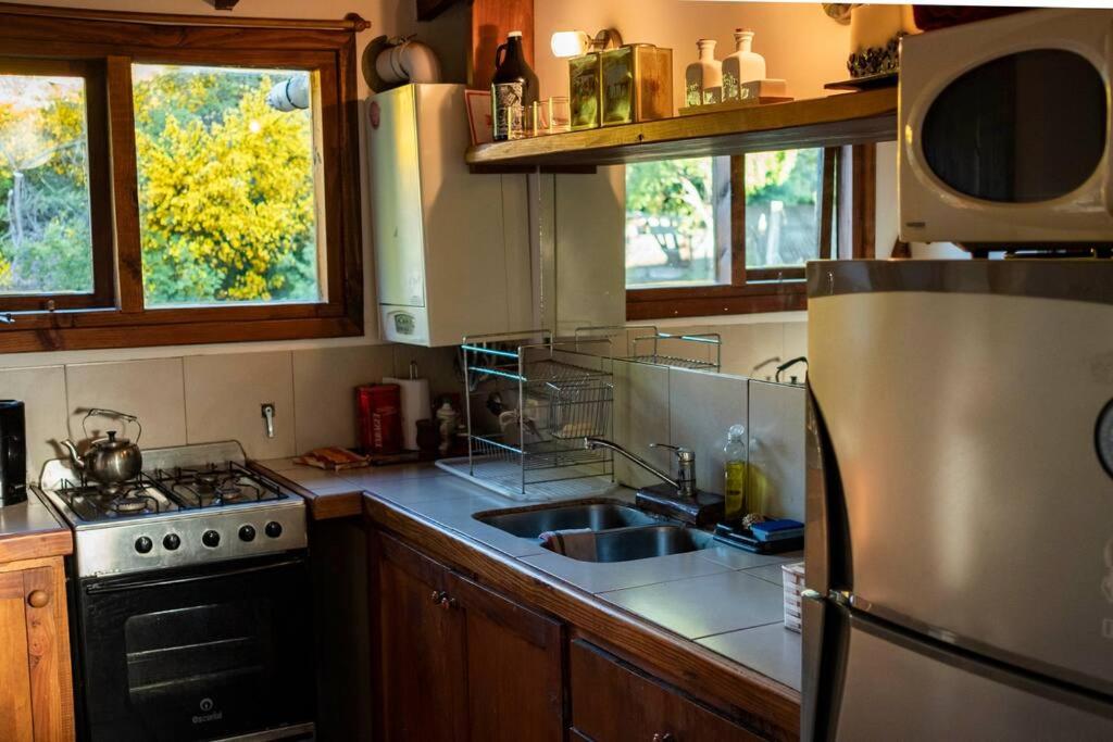 Exelente cabaña rodeada de naturaleza para 5 Pax