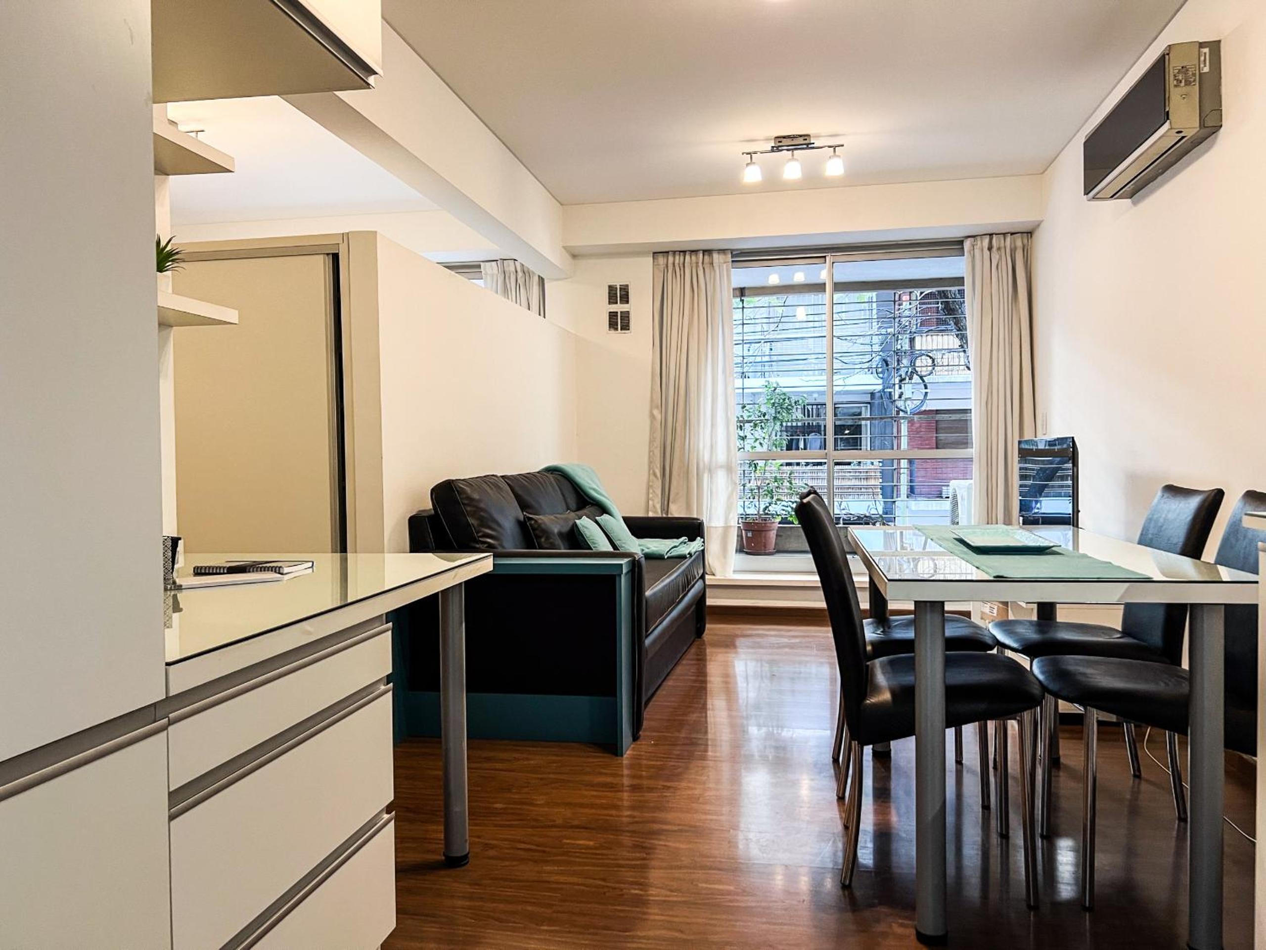 RentUP - Palermo, Moderno departamento de 2 ambientes con balcon