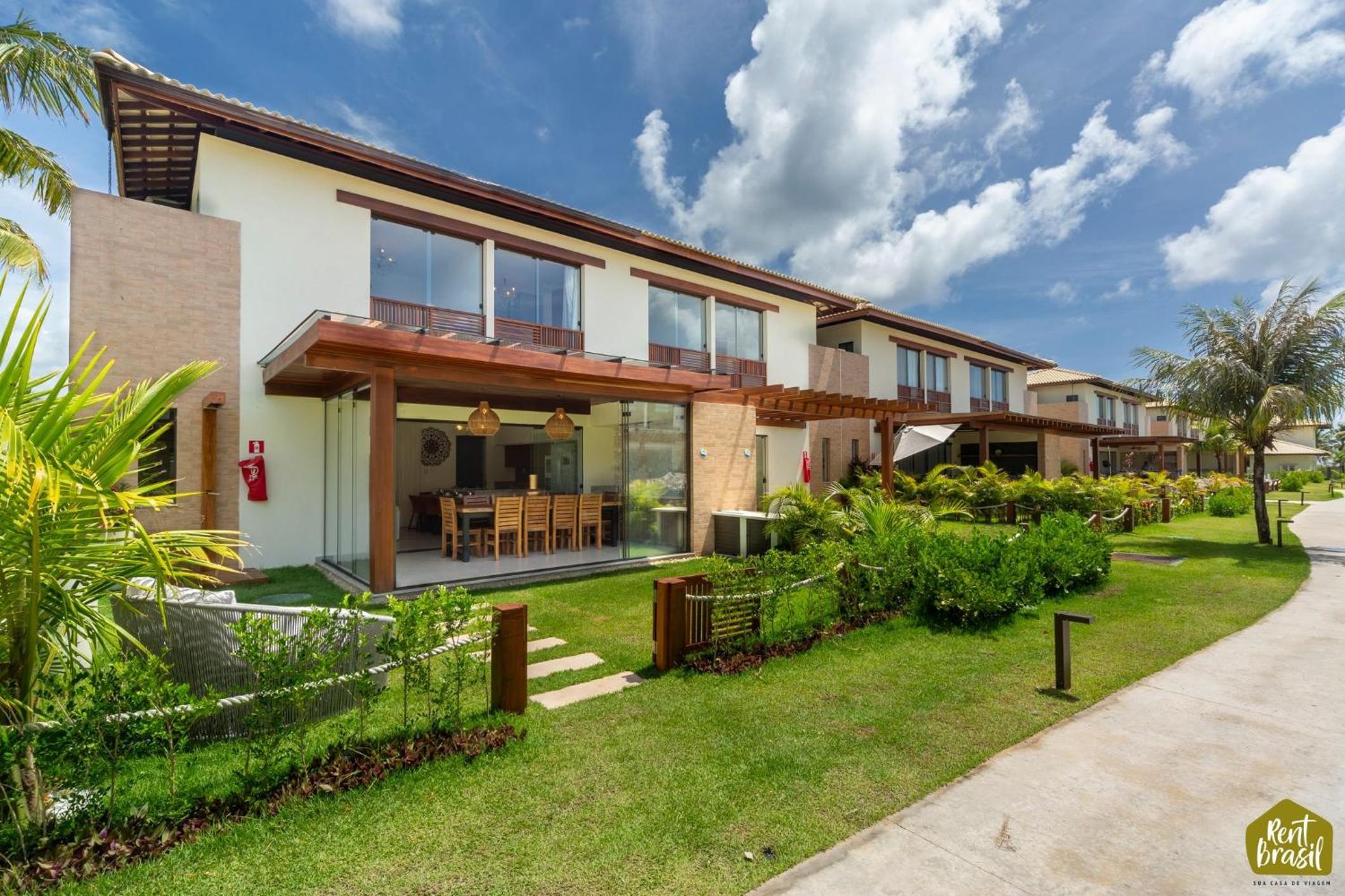 Lindo e elegante bangalô em Imbassaí Privilege - Casa I04