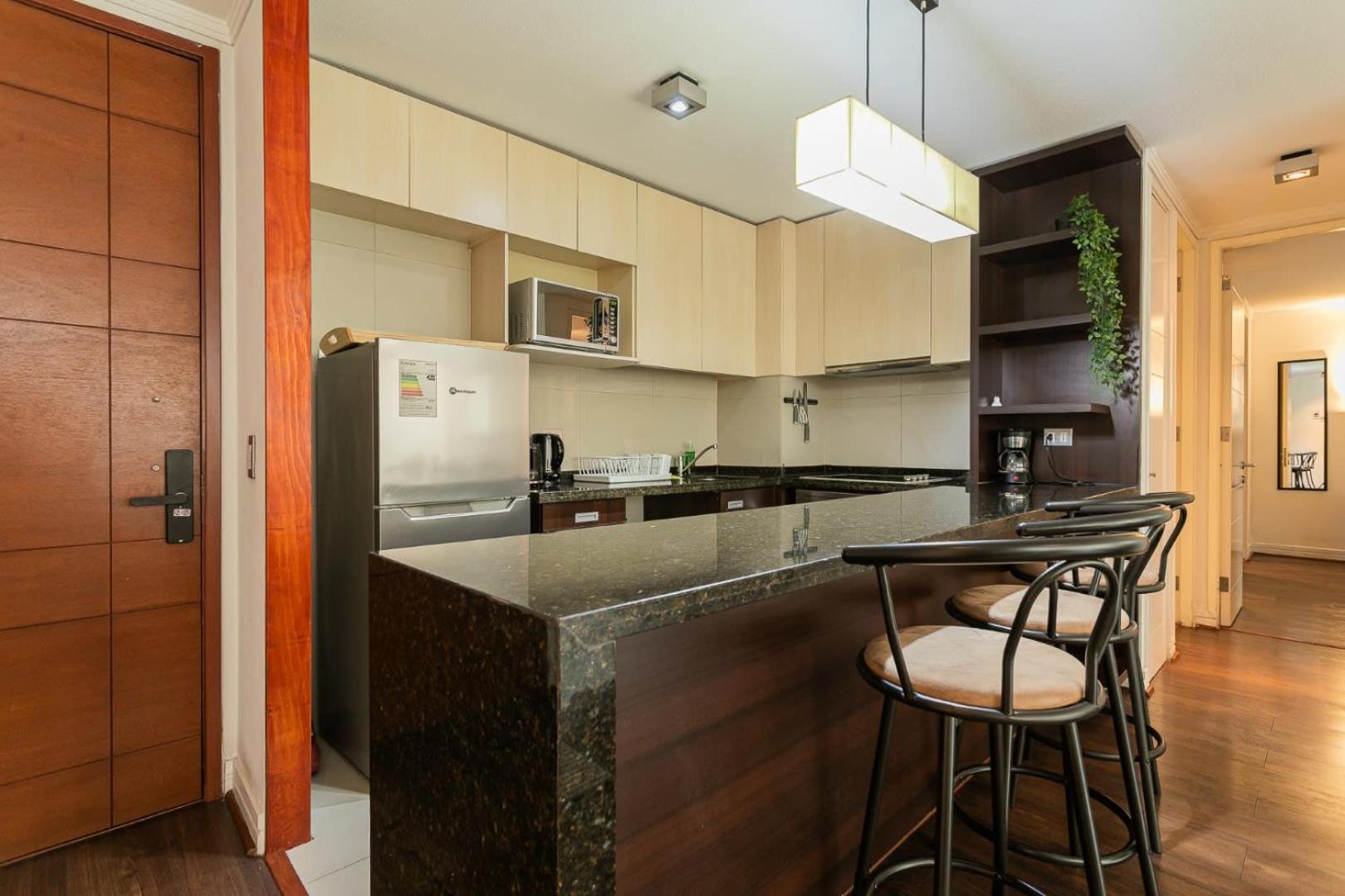 Spacious apartment steps away from Parque Arauco