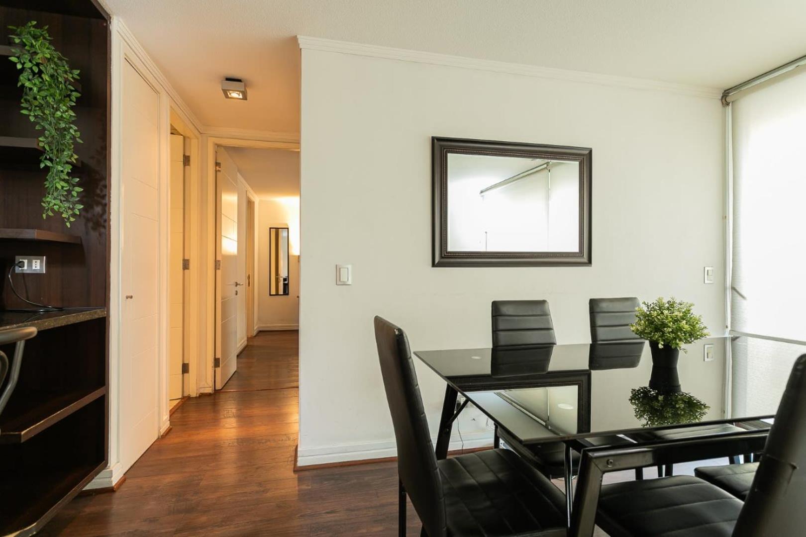 Spacious apartment steps away from Parque Arauco
