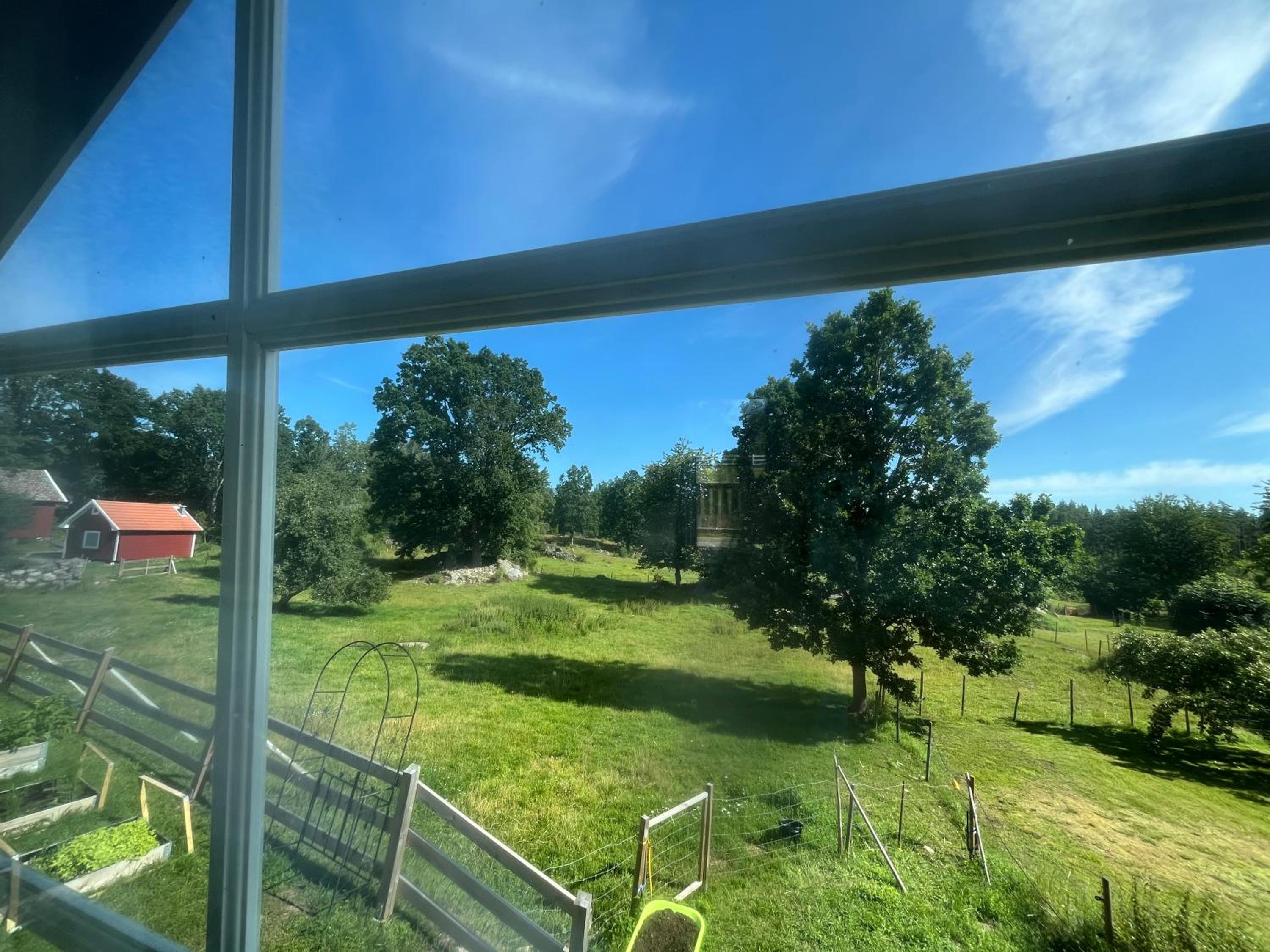 Stuga i lantlig idyll