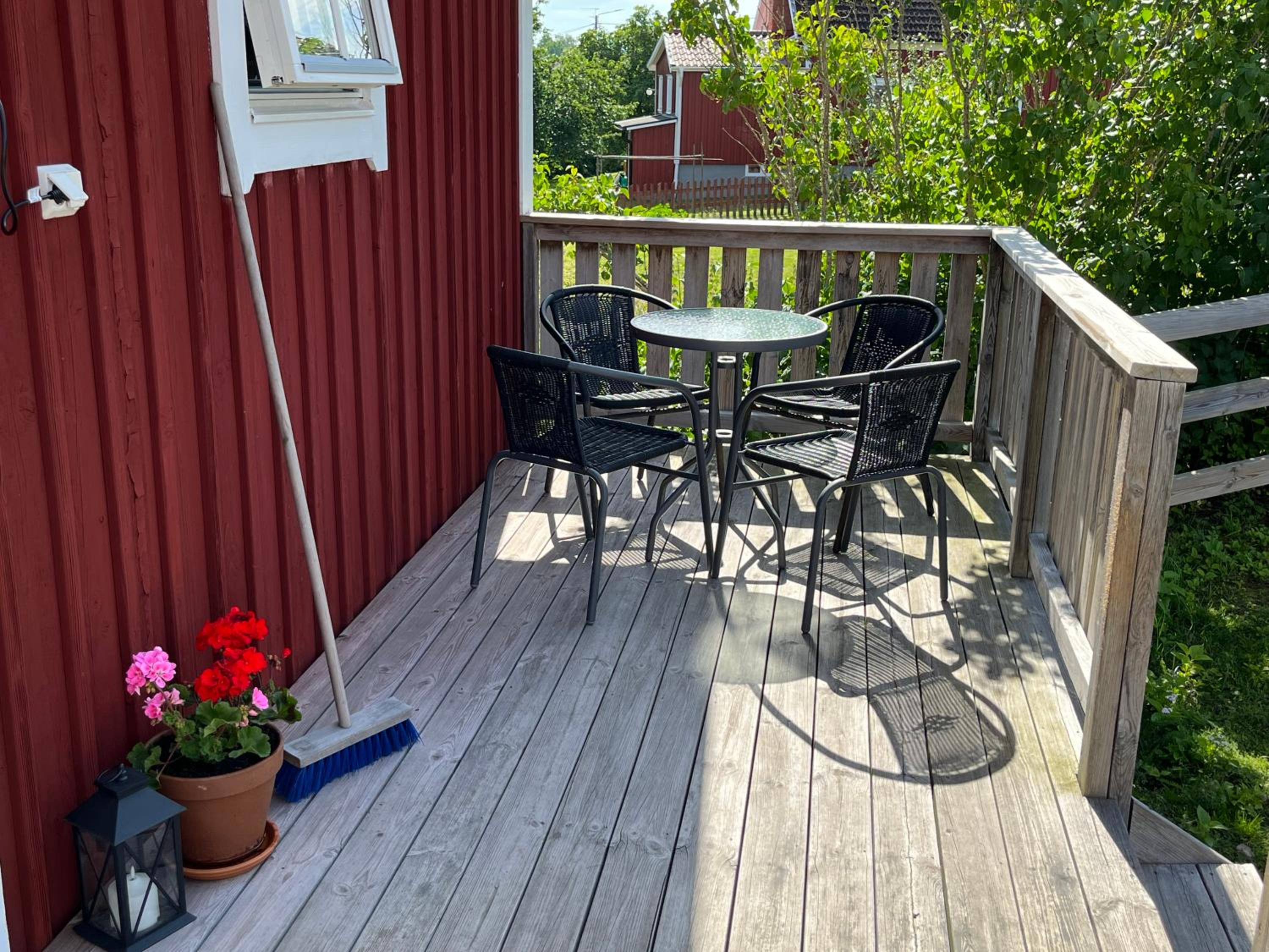 Stuga i lantlig idyll