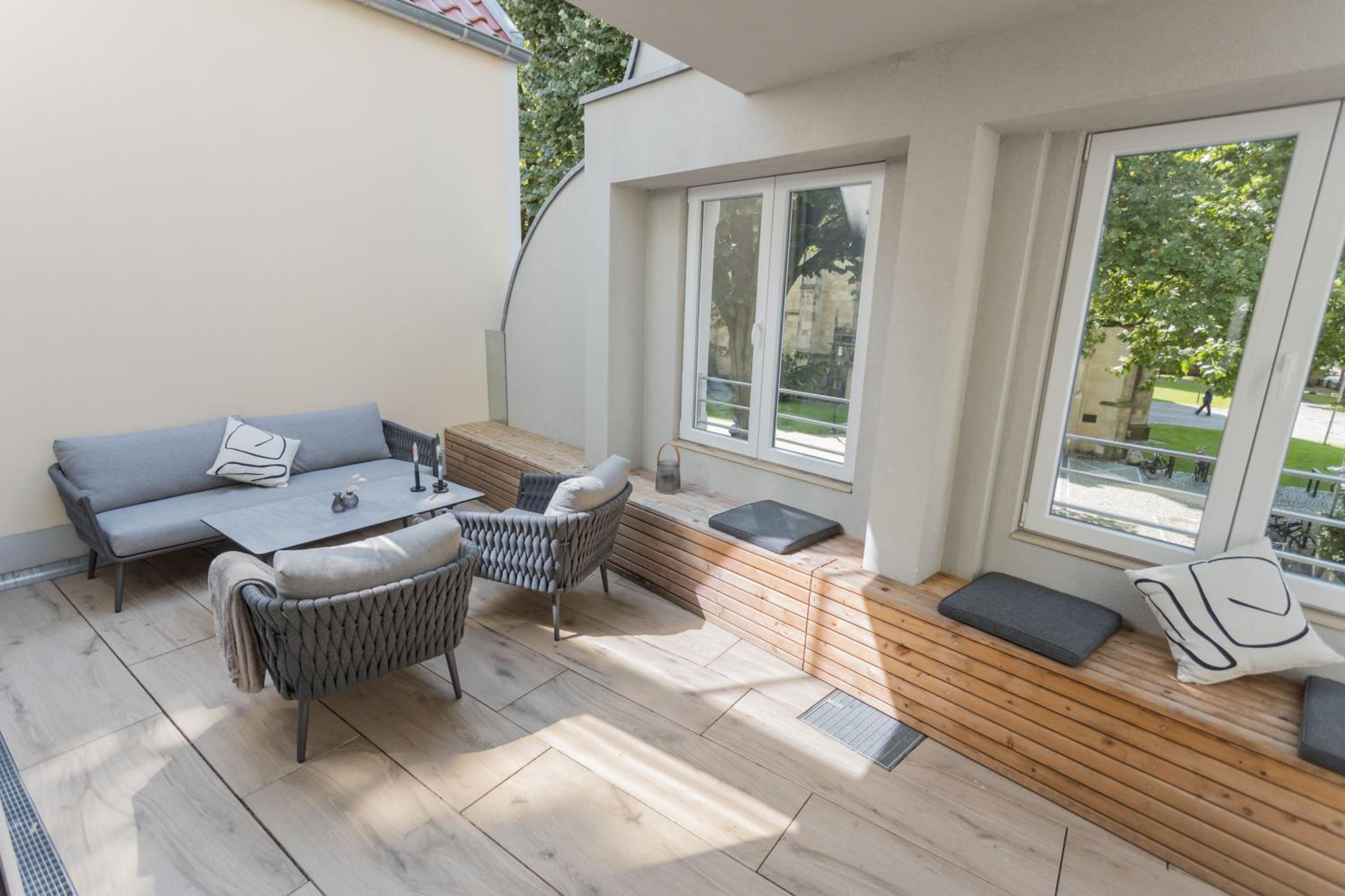 Stilvolles City-Apartment Glocke