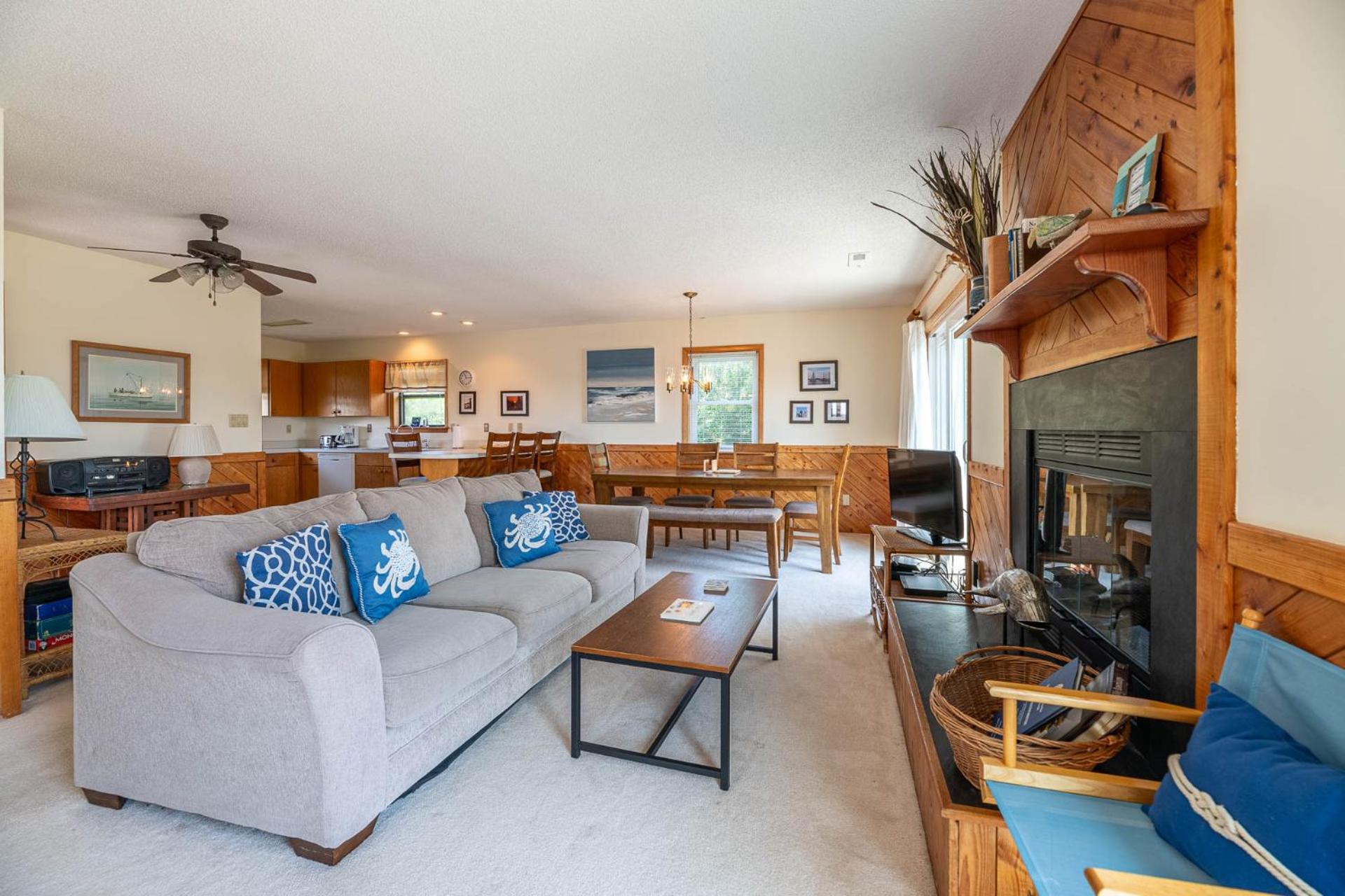 Persimmon - Duck, Sanderling, Ocean View, 65 Yds to Beach, Community Pool, Tennis, Flex Stays