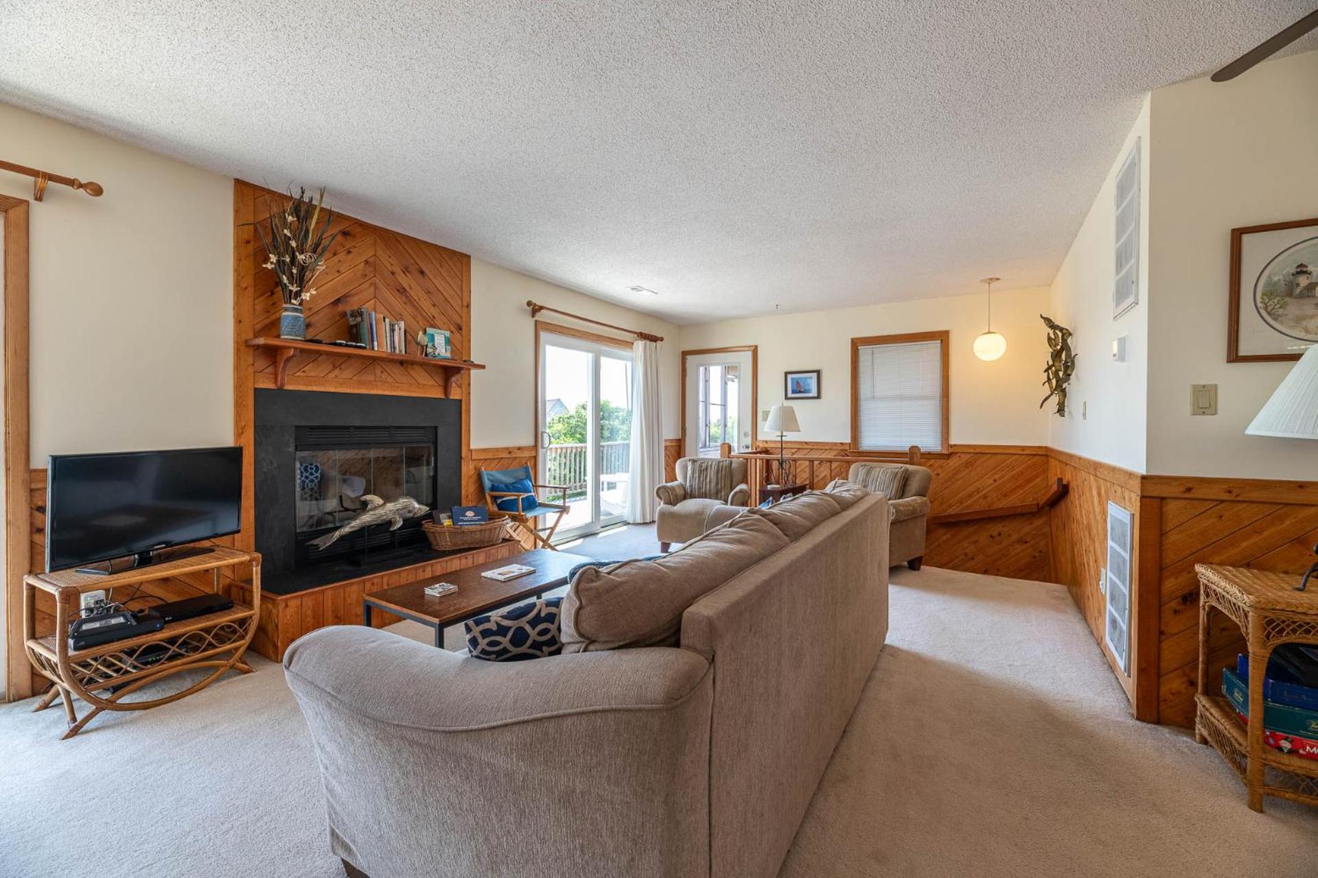 Persimmon - Duck, Sanderling, Ocean View, 65 Yds to Beach, Community Pool, Tennis, Flex Stays