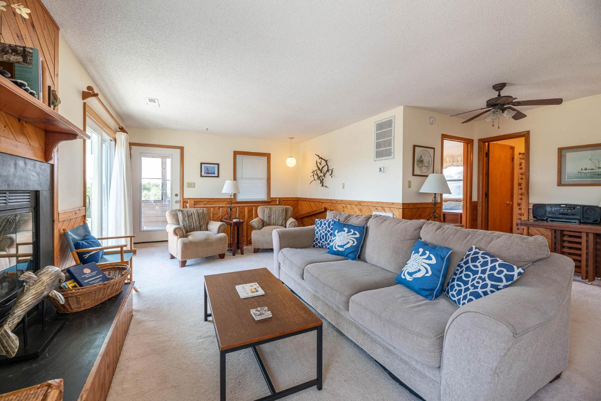 Persimmon - Duck, Sanderling, Ocean View, 65 Yds to Beach, Community Pool, Tennis, Flex Stays