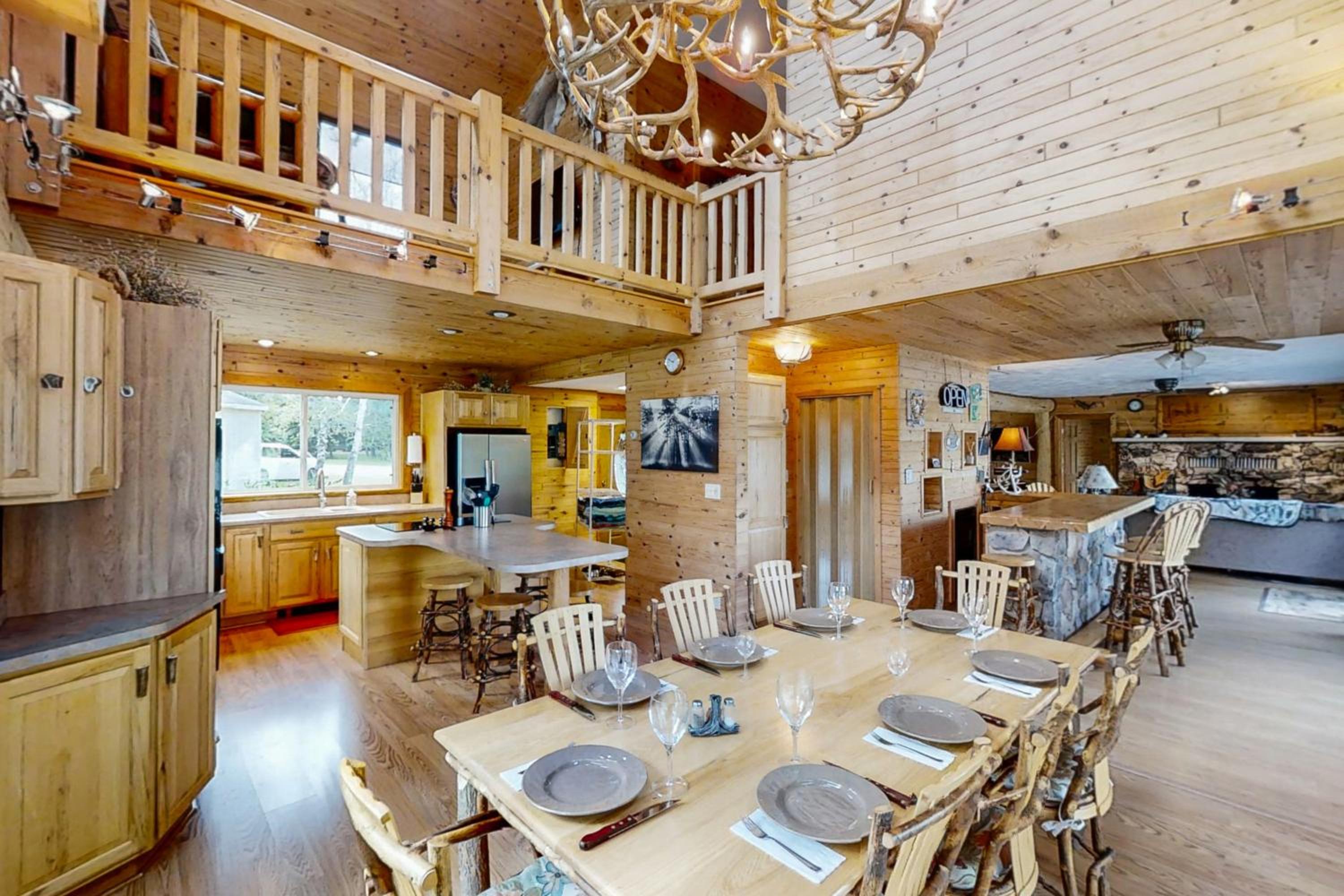 Dock and Lakefront! Family-Friendly Michigan Getaway
