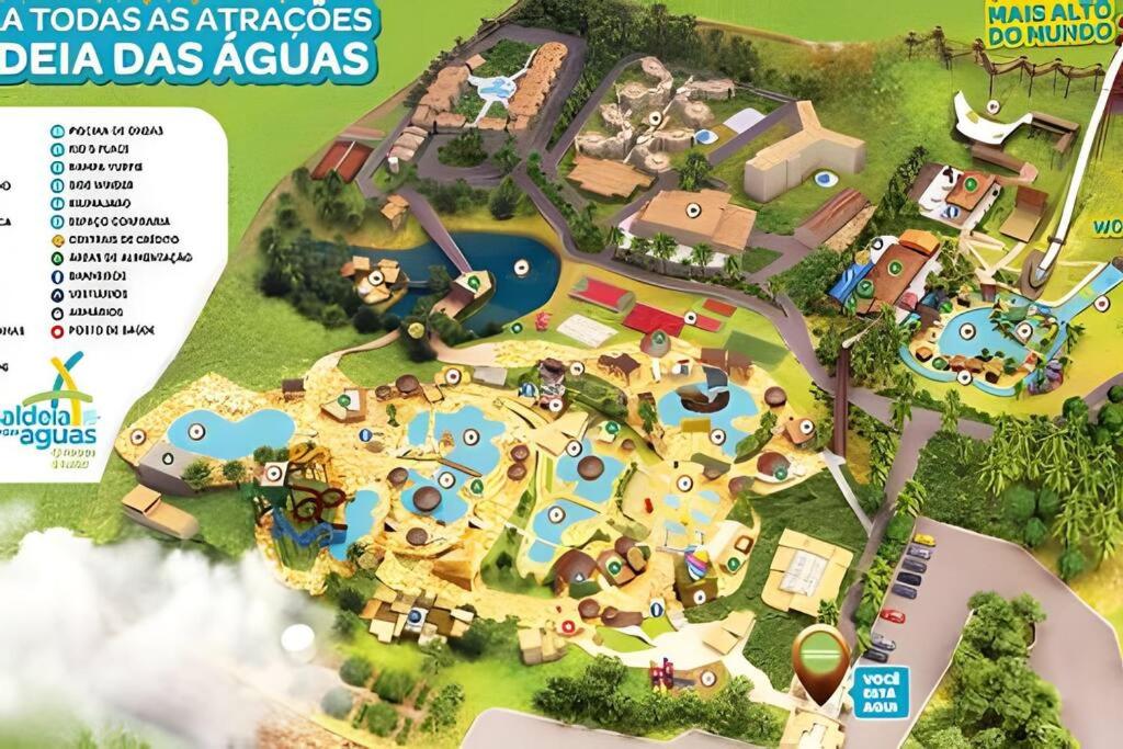 Aconchegante Flat B308 - Refúgio no Aldeia das Águas