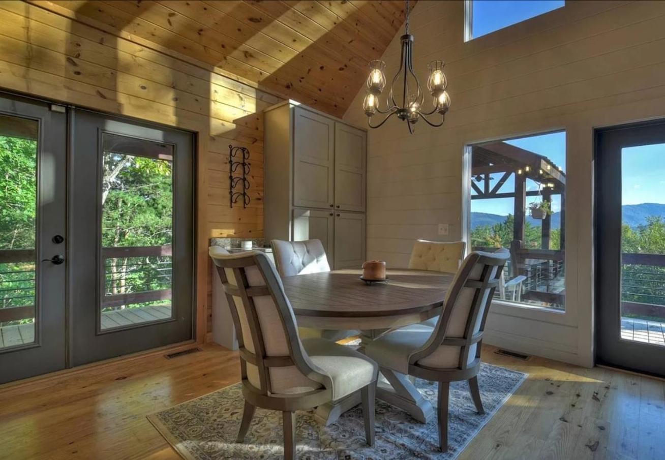 Chalet Blue Ridge view 3