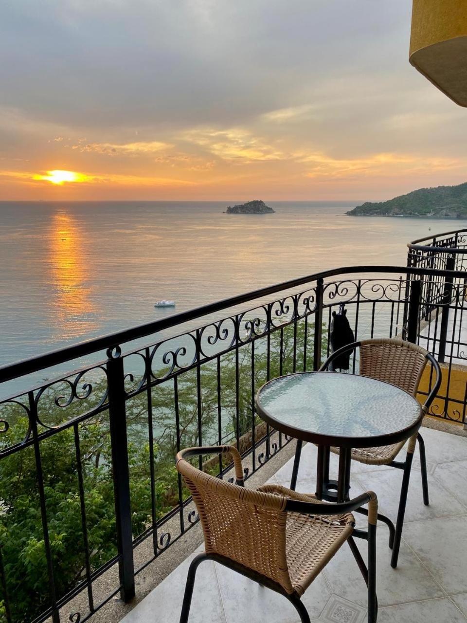 Hermosa vista a la playa del rodadero