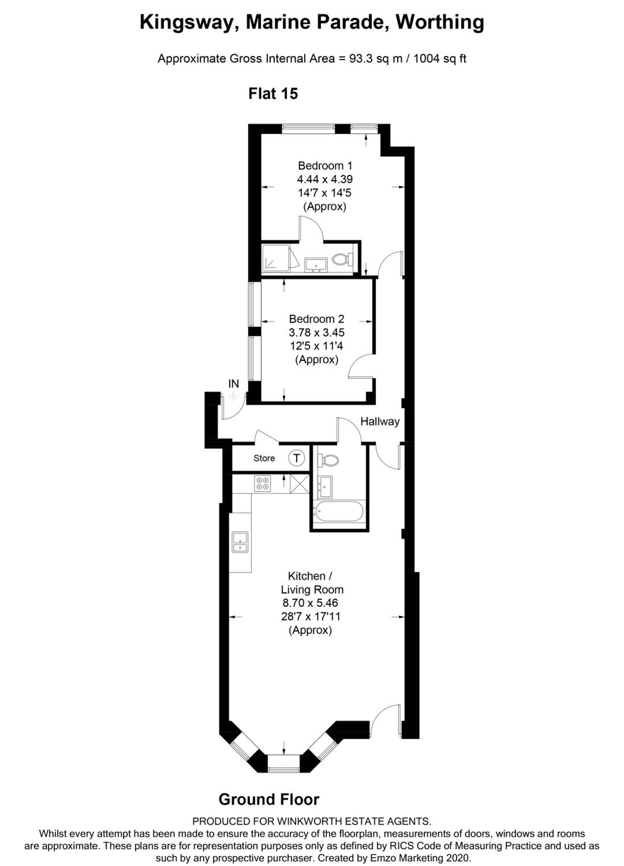 Stunning 2 Bed Apartment Sea Views and Parking view 2