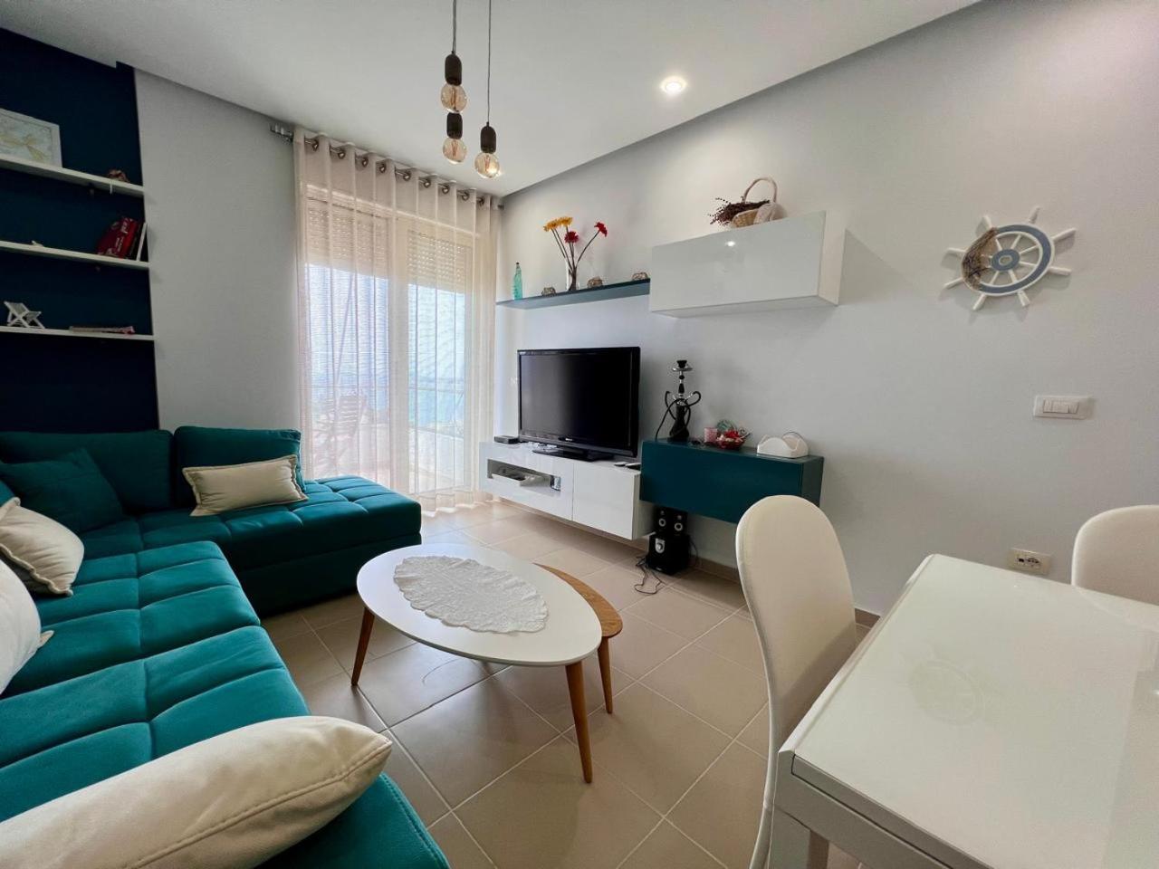 Alessia Apartament ne Vlore, Uji i ftohte, Pamje nga Deti