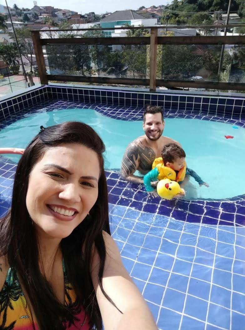 Cobertura com piscina e churrasqueira privativas