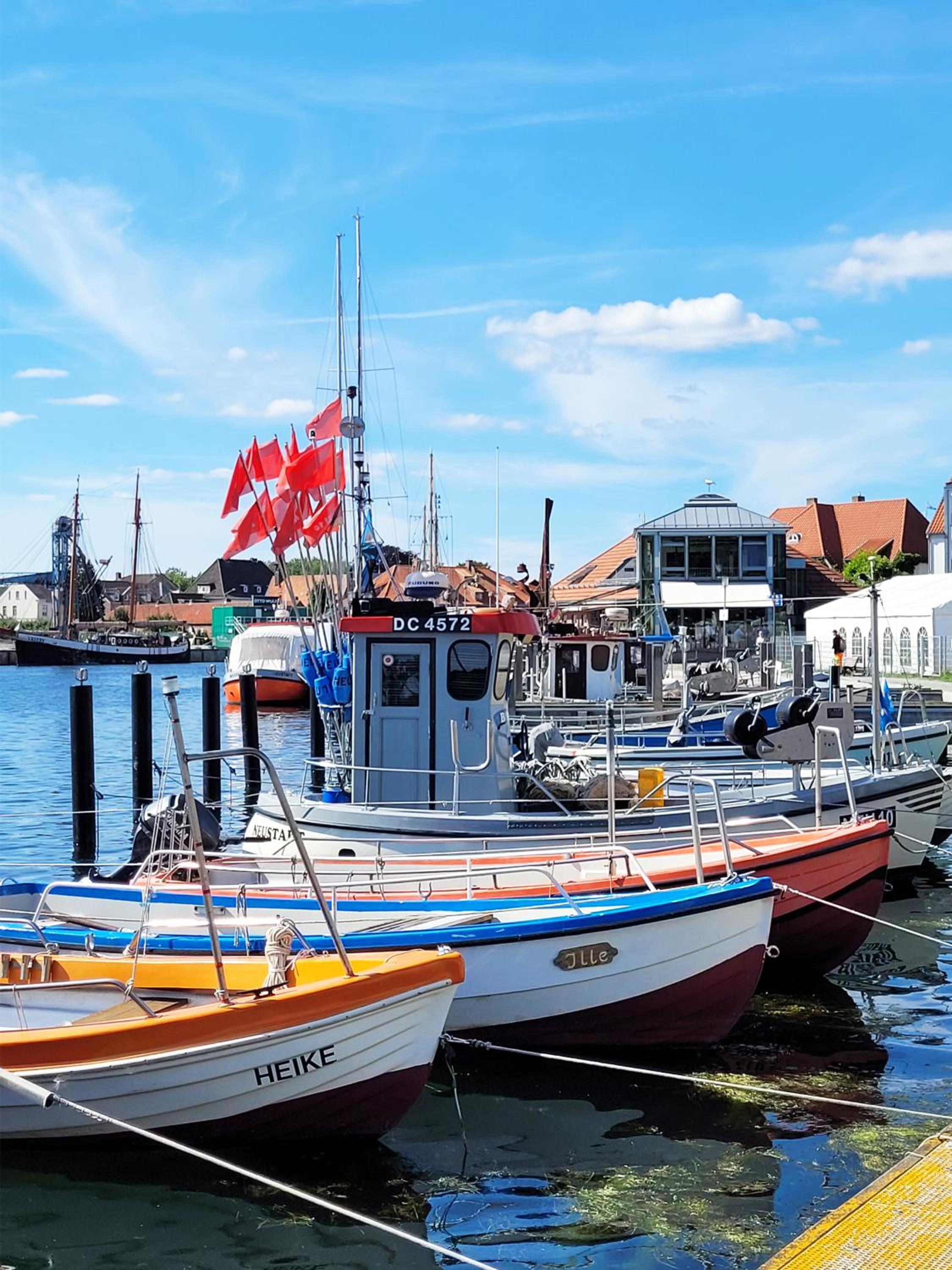 Große Ferienwohnung mit traumhaftem Hafenblick von 