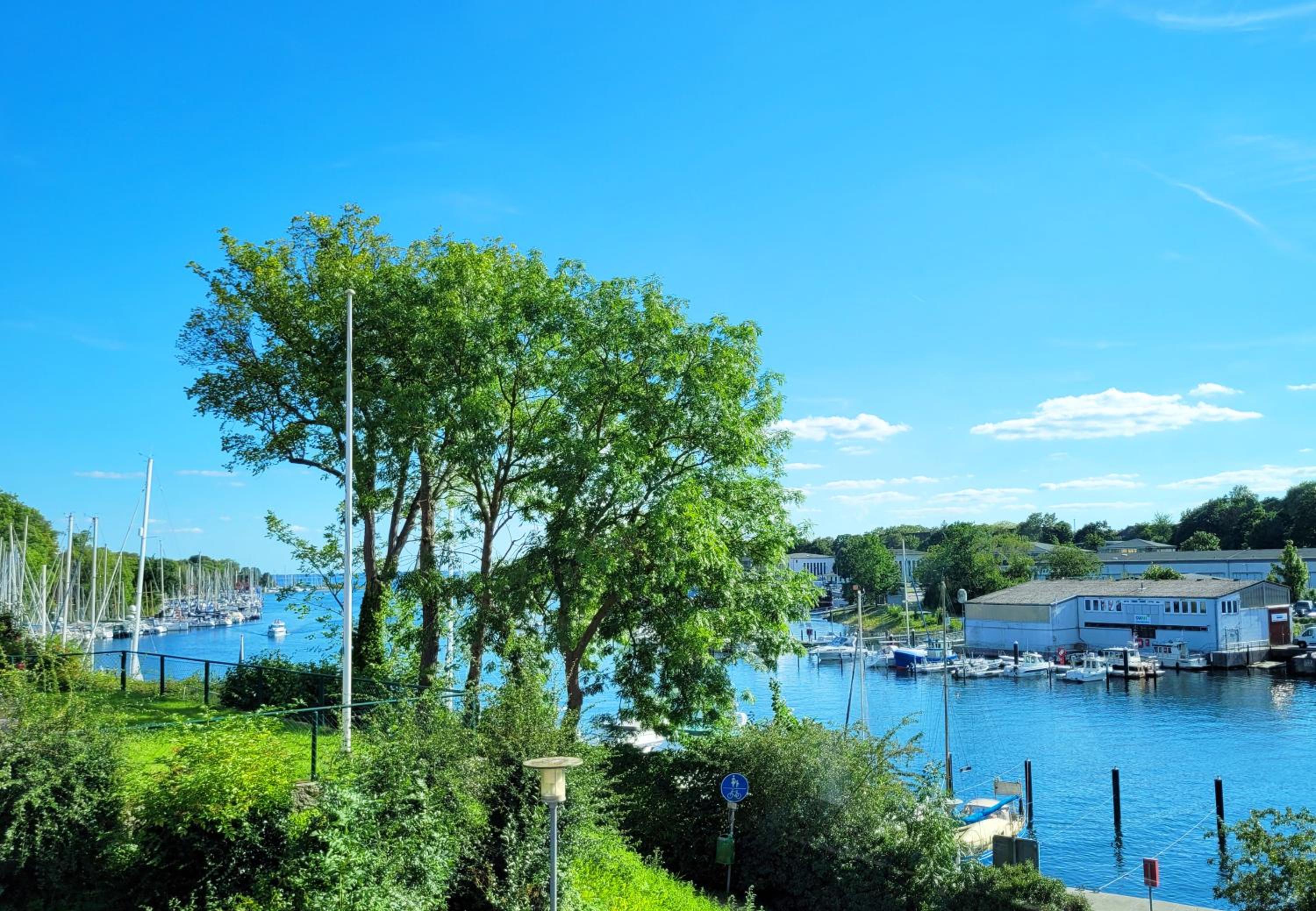 Große Ferienwohnung mit traumhaftem Hafenblick von 