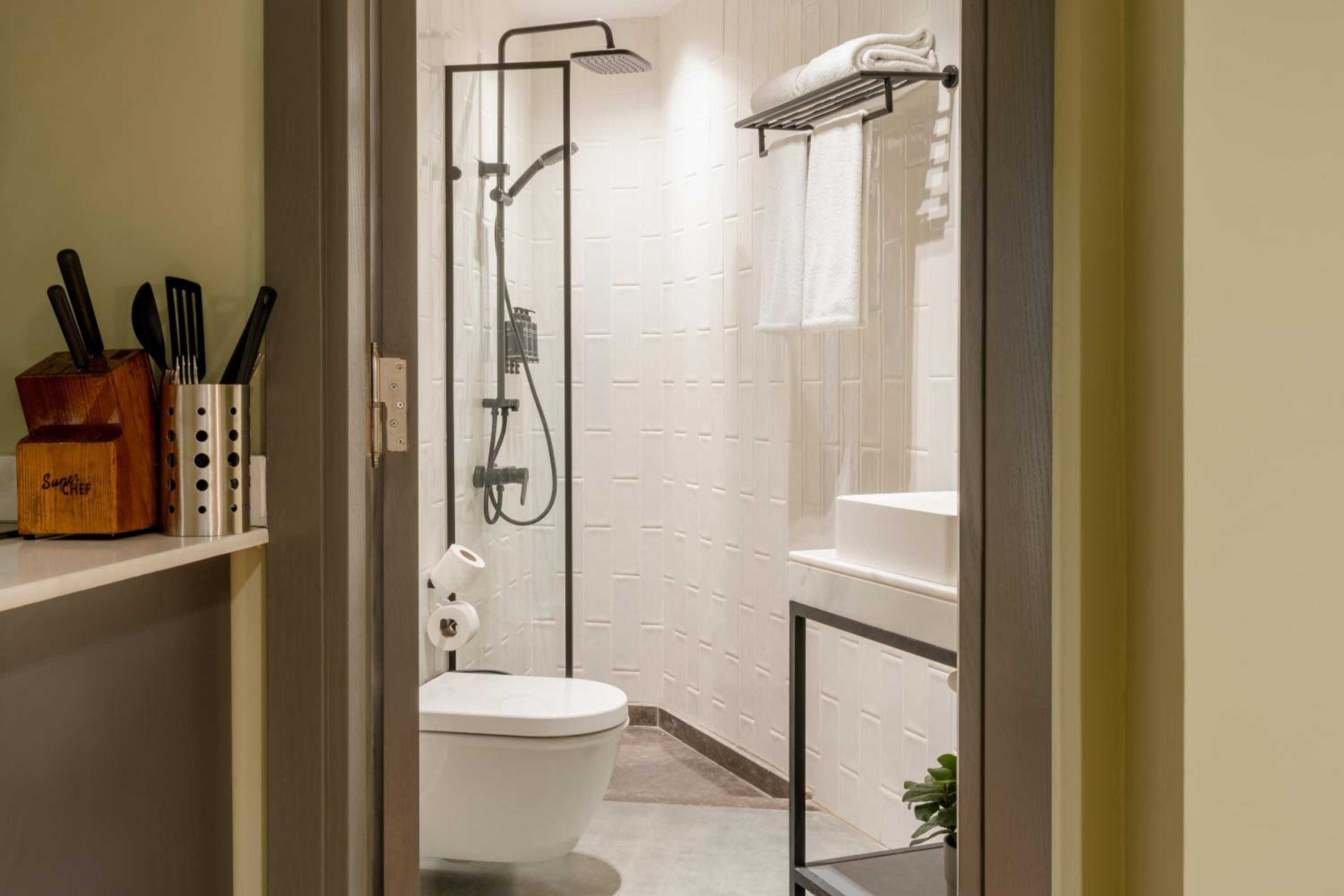 grey l studio apartments Downtown Cairo Ouzonian House
