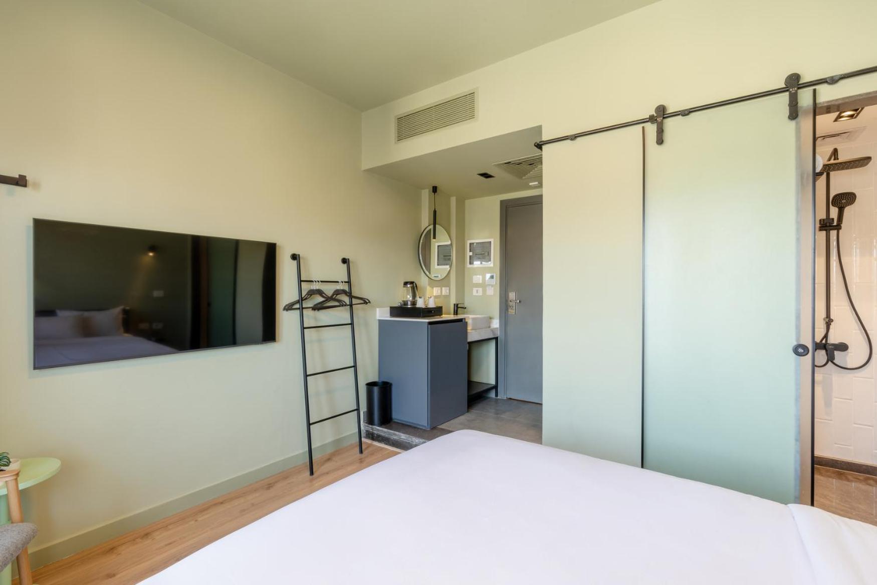 grey l studio apartments Downtown Cairo Ouzonian House