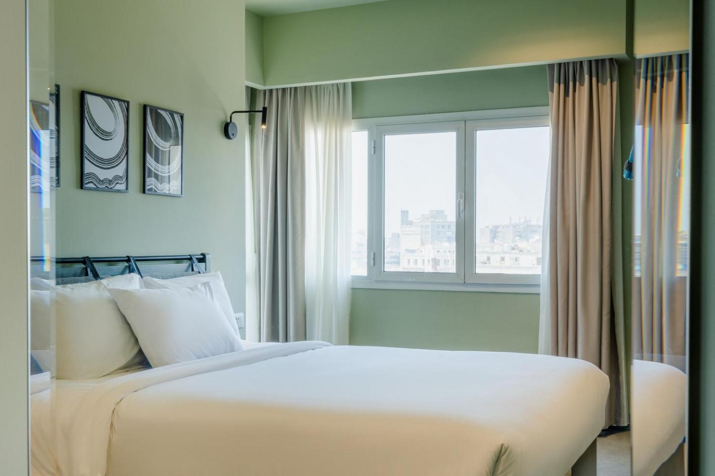 grey l studio apartments Downtown Cairo Ouzonian House