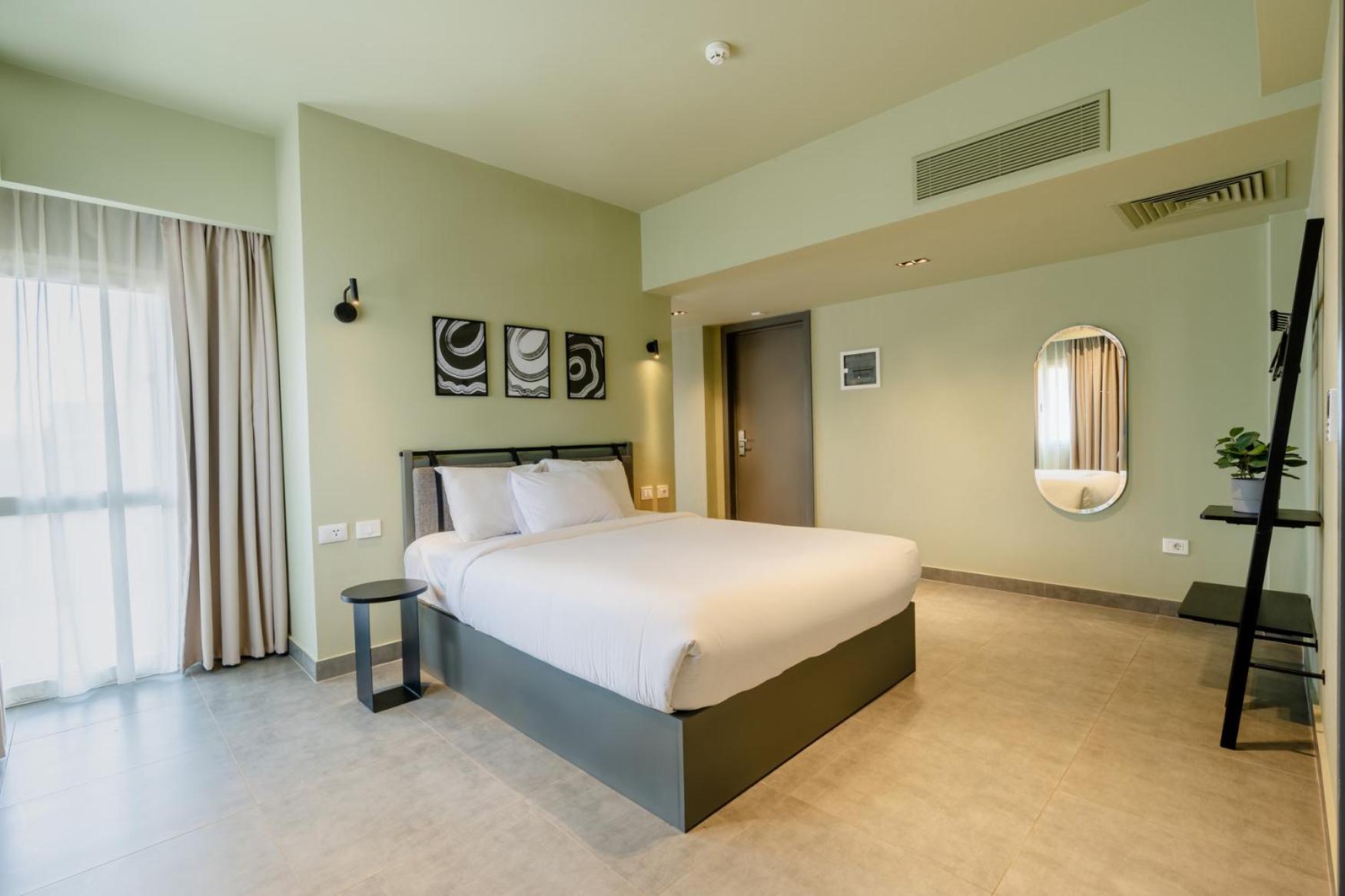 grey l studio apartments Downtown Cairo Ouzonian House