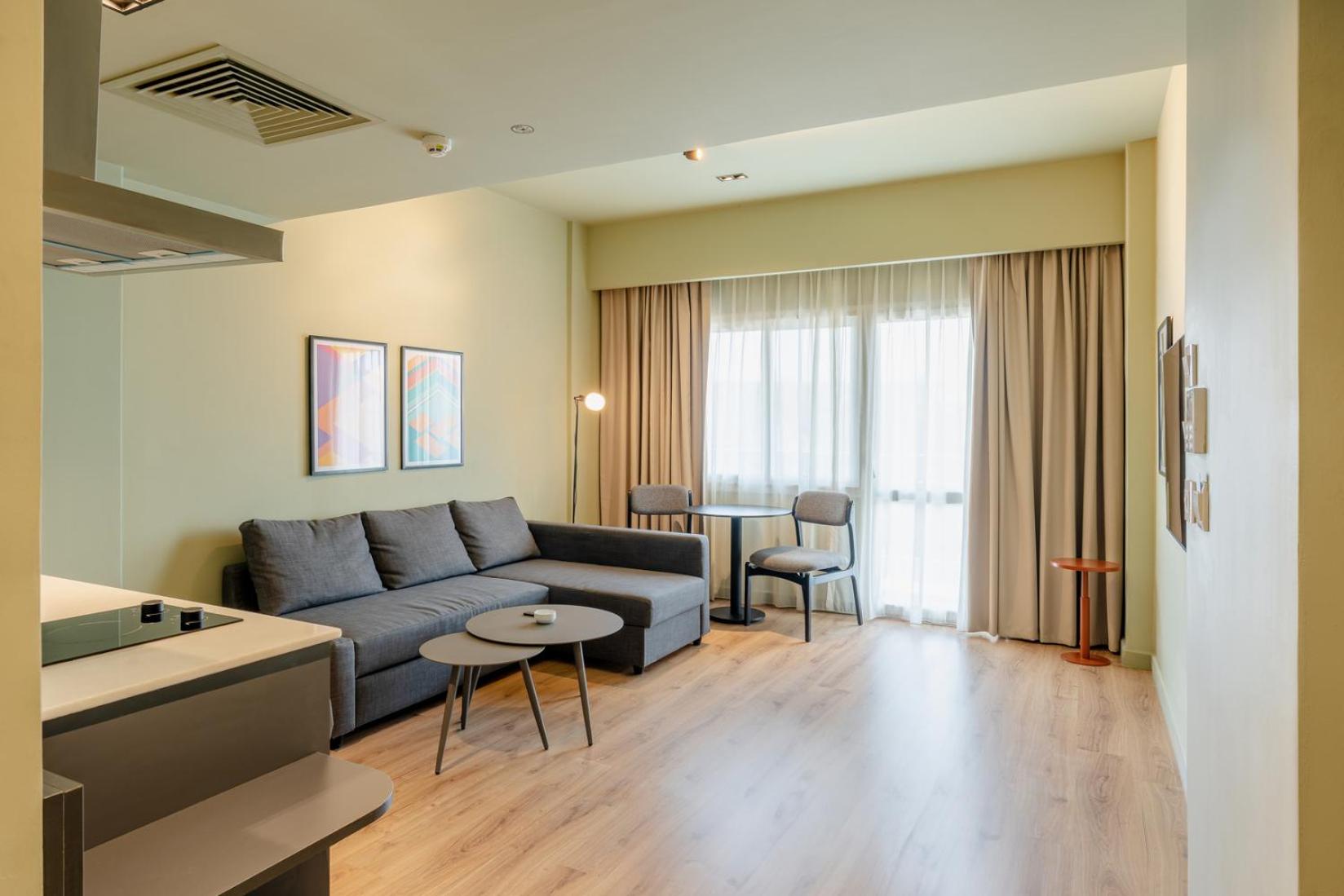 grey l studio apartments Downtown Cairo Ouzonian House