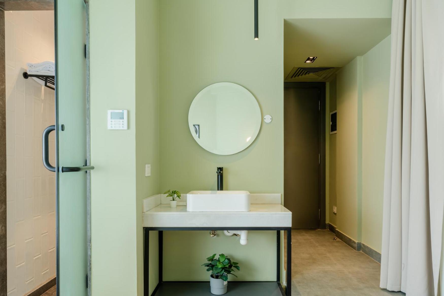 grey l studio apartments Downtown Cairo Ouzonian House