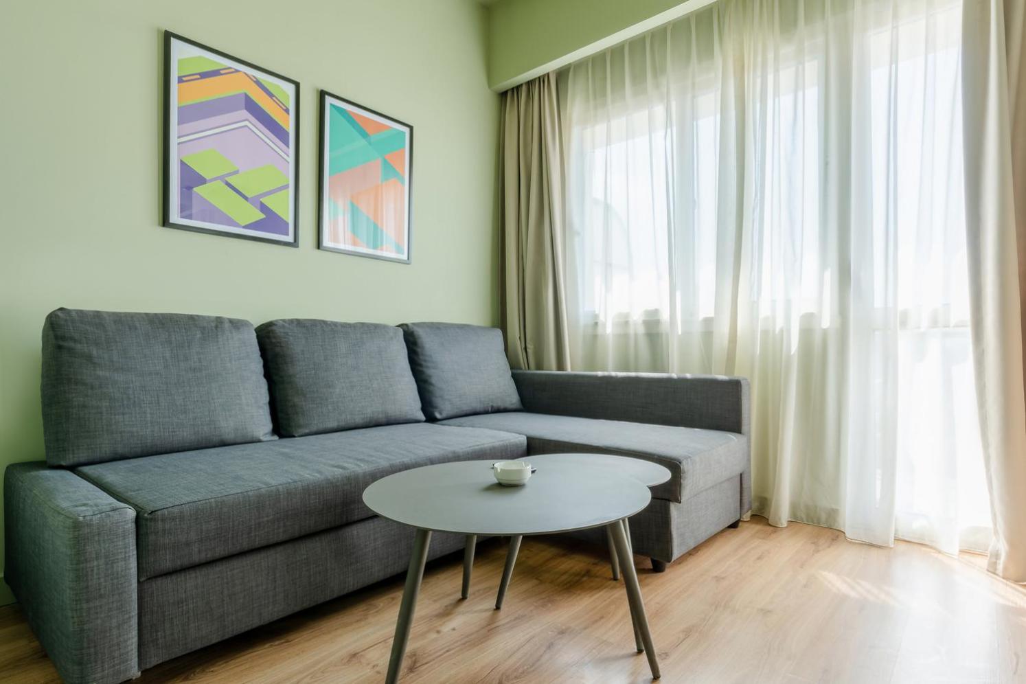 grey l studio apartments Downtown Cairo Ouzonian House